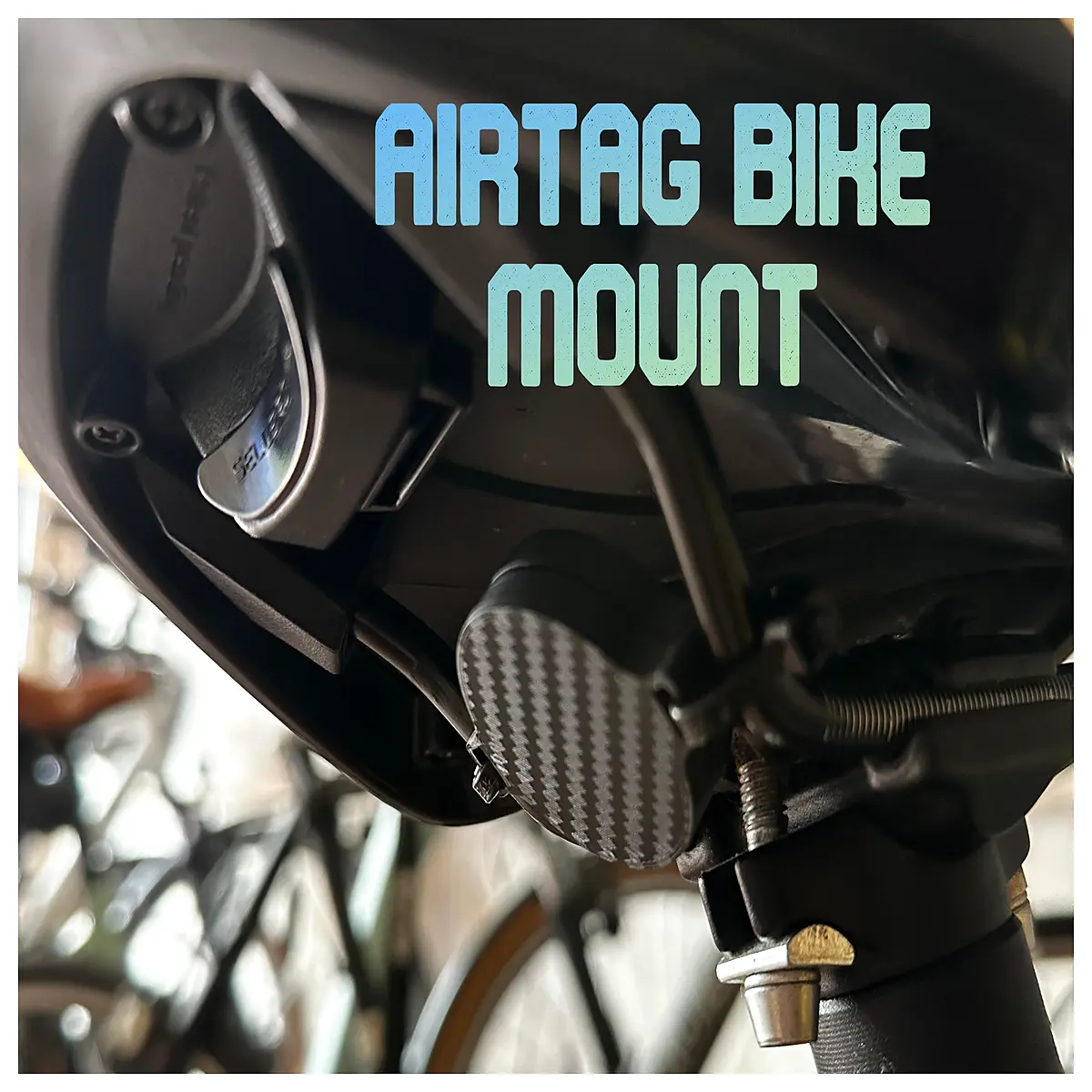Bike Seatpost Mount Holder Hidden Tracker Accessory Cycling Security Protection Sports Gear