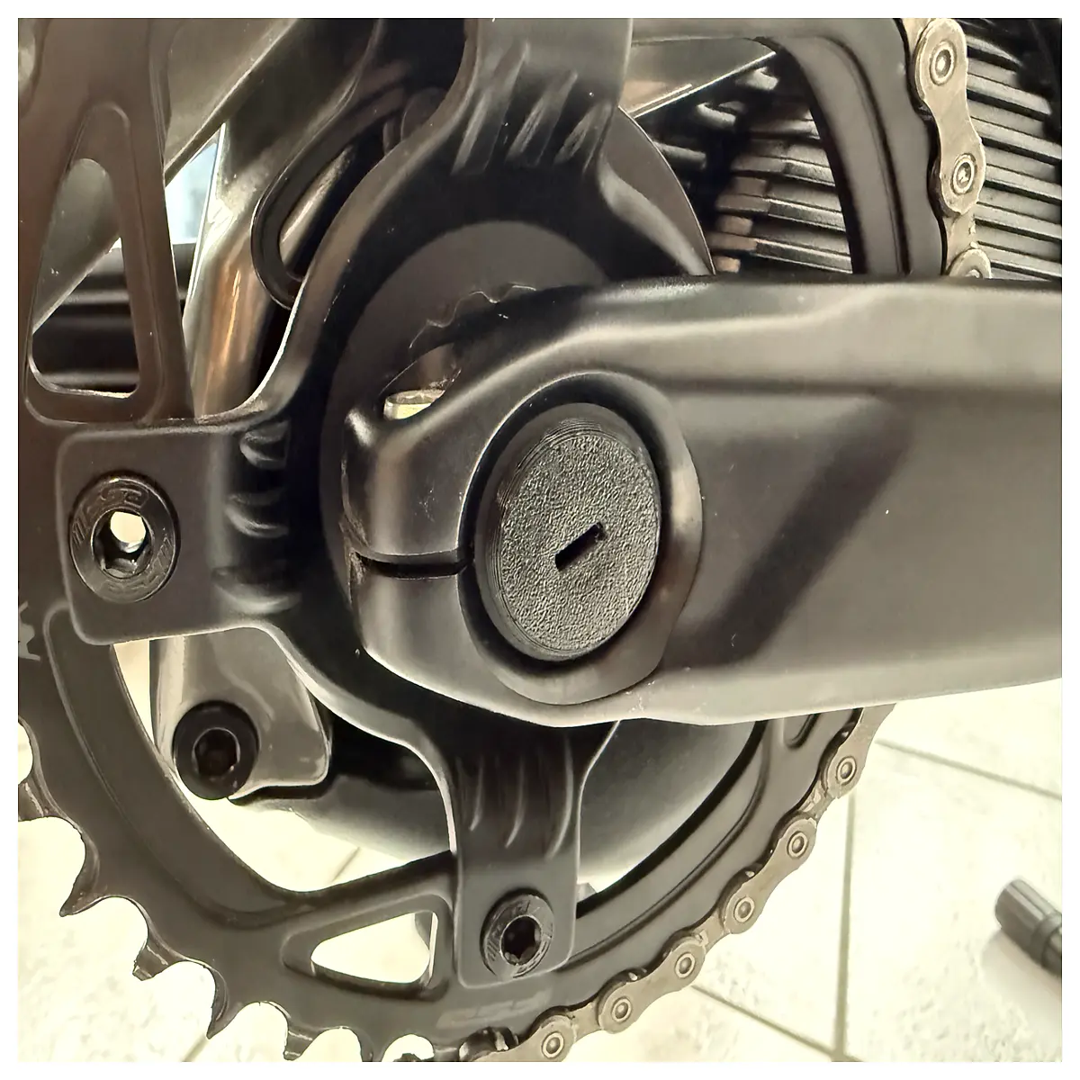 Mountain Bike Crankset Bottom Bracket Cover Protector Chain Guard Cycling Parts Replacement