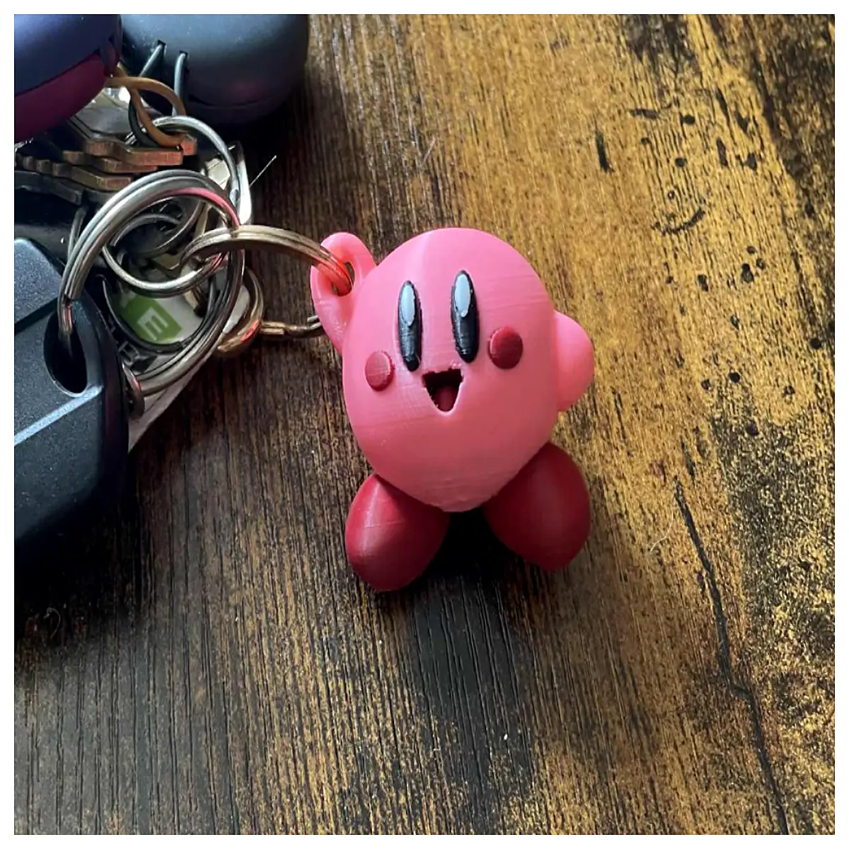 Keychain Anime Collectible Cute Figurine Build Keychain Japanese Style Accessory Gift Collection