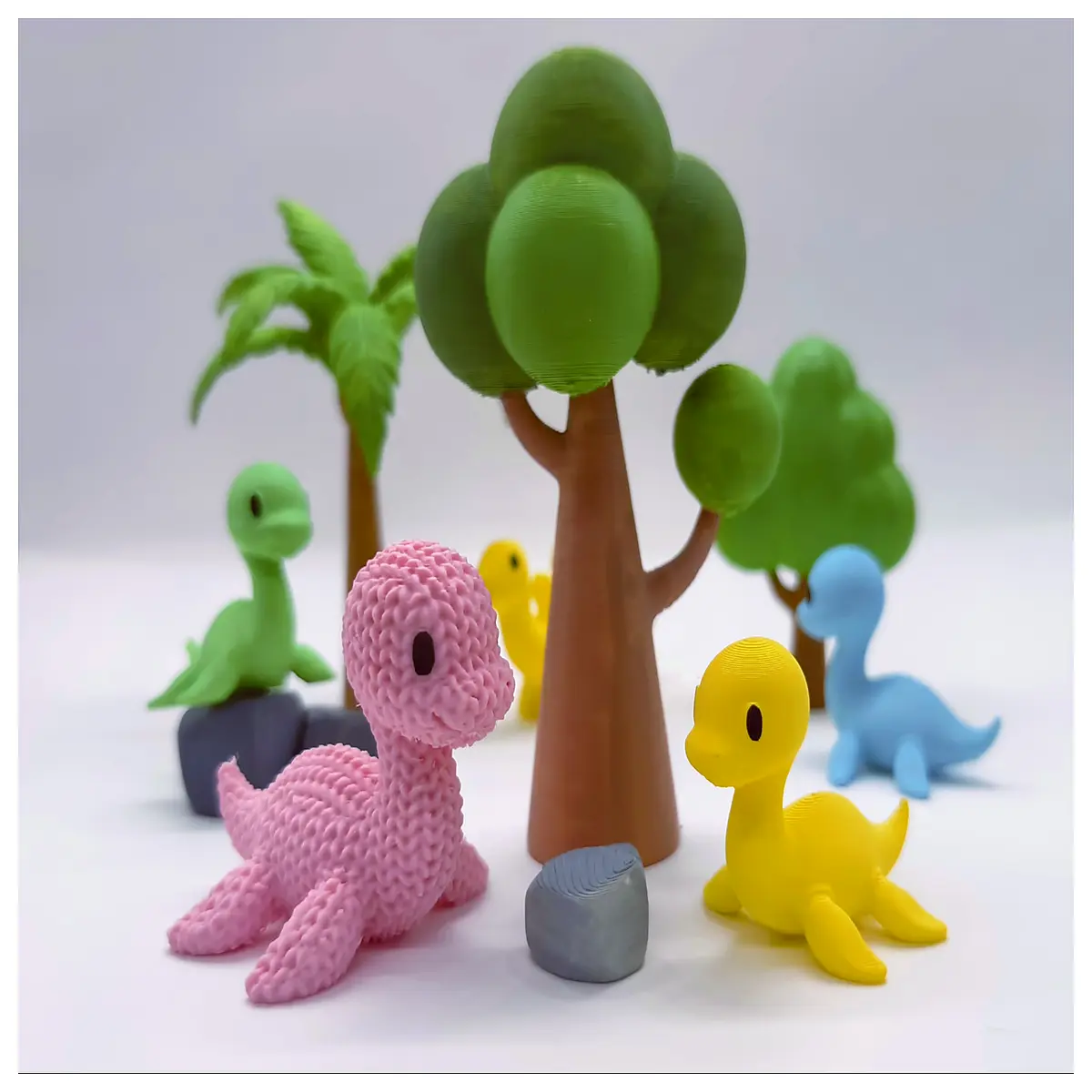 Knitted Cute Dilophosaurus Plush Toy Dinosaur Baby Infant Gift Creative Fleece Realistic Dinosaur Gift Choice