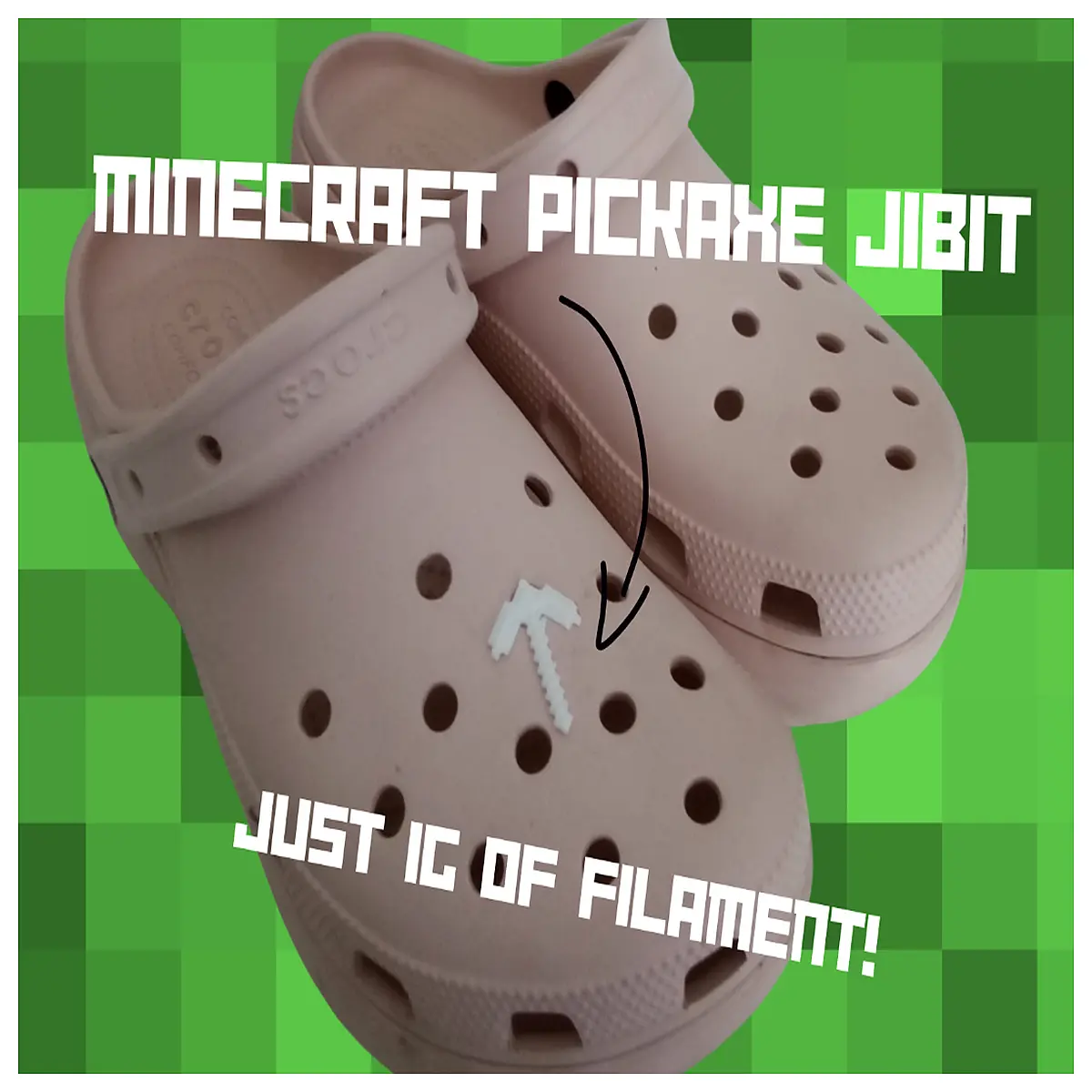 McBlock Toothed Shoes Accessories Digging Shoe Decoration Fun Sports Shoe Set McBlock Toothed Shoes Merchandise