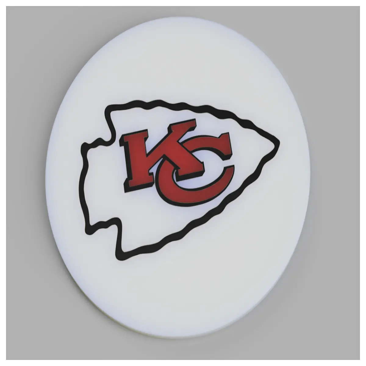 Kansas City Chiefs Cup Mat Team Gear Desk Decoration Collectible Chiefs Mug Mat