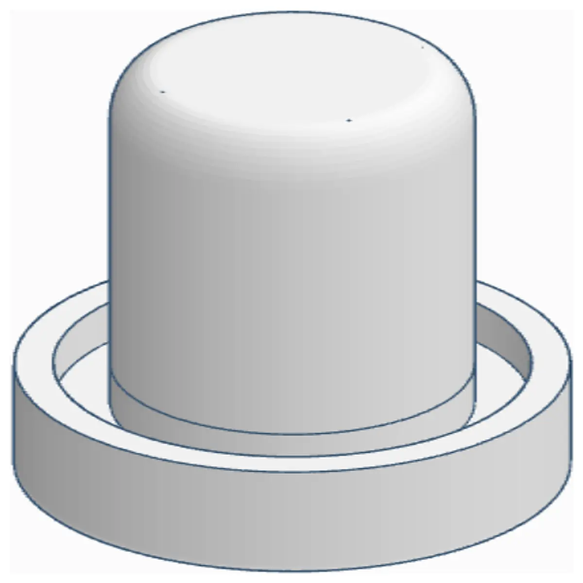Paddler Rudder Cap Rudder Seal Accessories Rudder Plug Boat Rudder Cap Rudder Seal Replacement