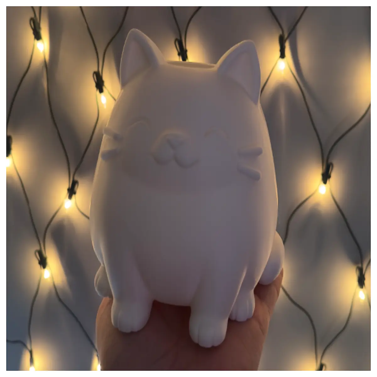 Fat Cat Flower Pot Shibi Style Pen Holder Desk Decor Creative Writing Accessories Minimalist Home Accessories