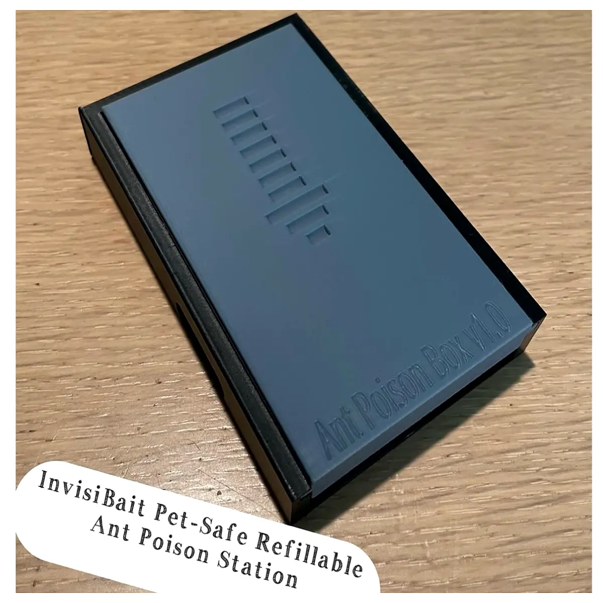 InvisiBait Pet Ant Bait Station Automatic Refill Safe Indoor Ant Control Long Lasting Non Bait