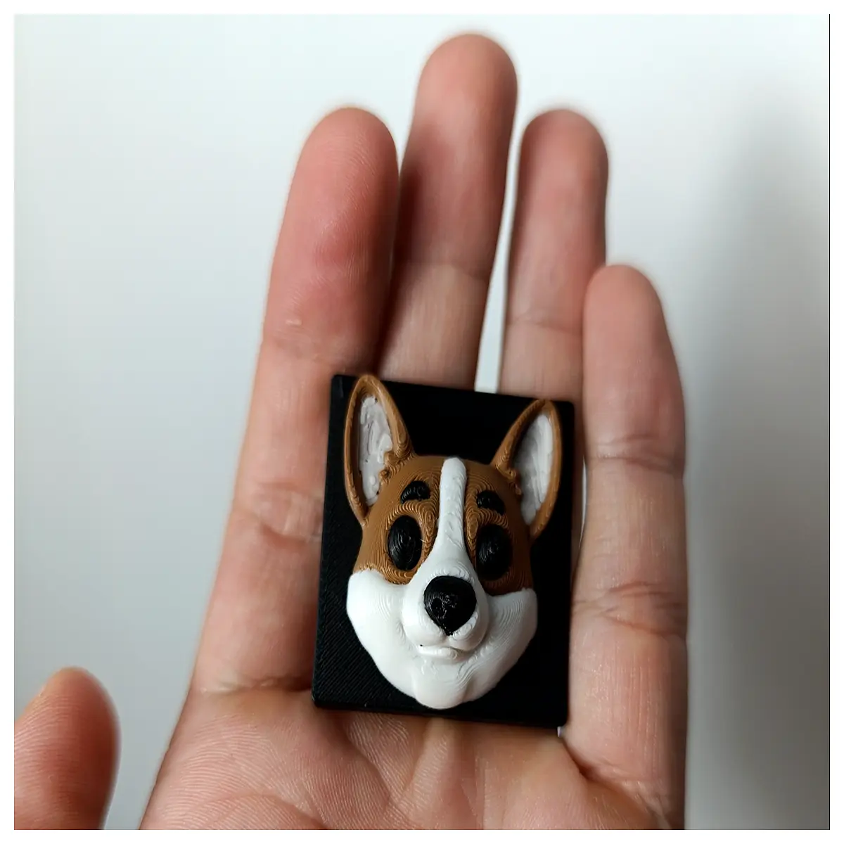 cute corgi fridge magnet set funny dog souvenir kitchen decor rubber magnetic sticker for kids room
