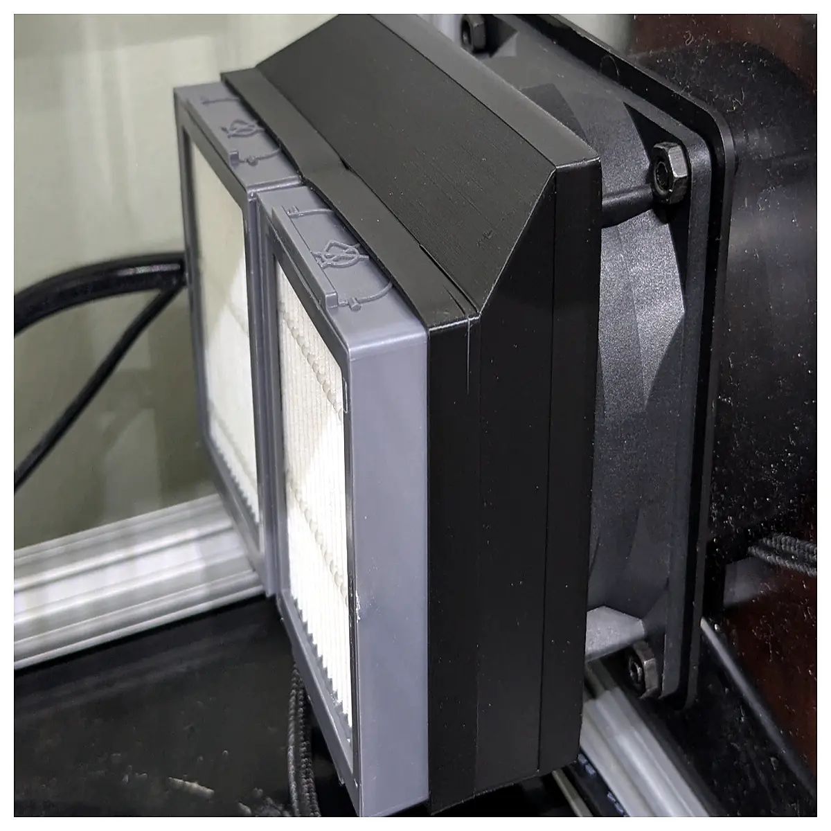 80mm Computer Adapter 61x51mm Filter Mesh Cooling Accessory Enhance Airflow PC Parts Upgrade