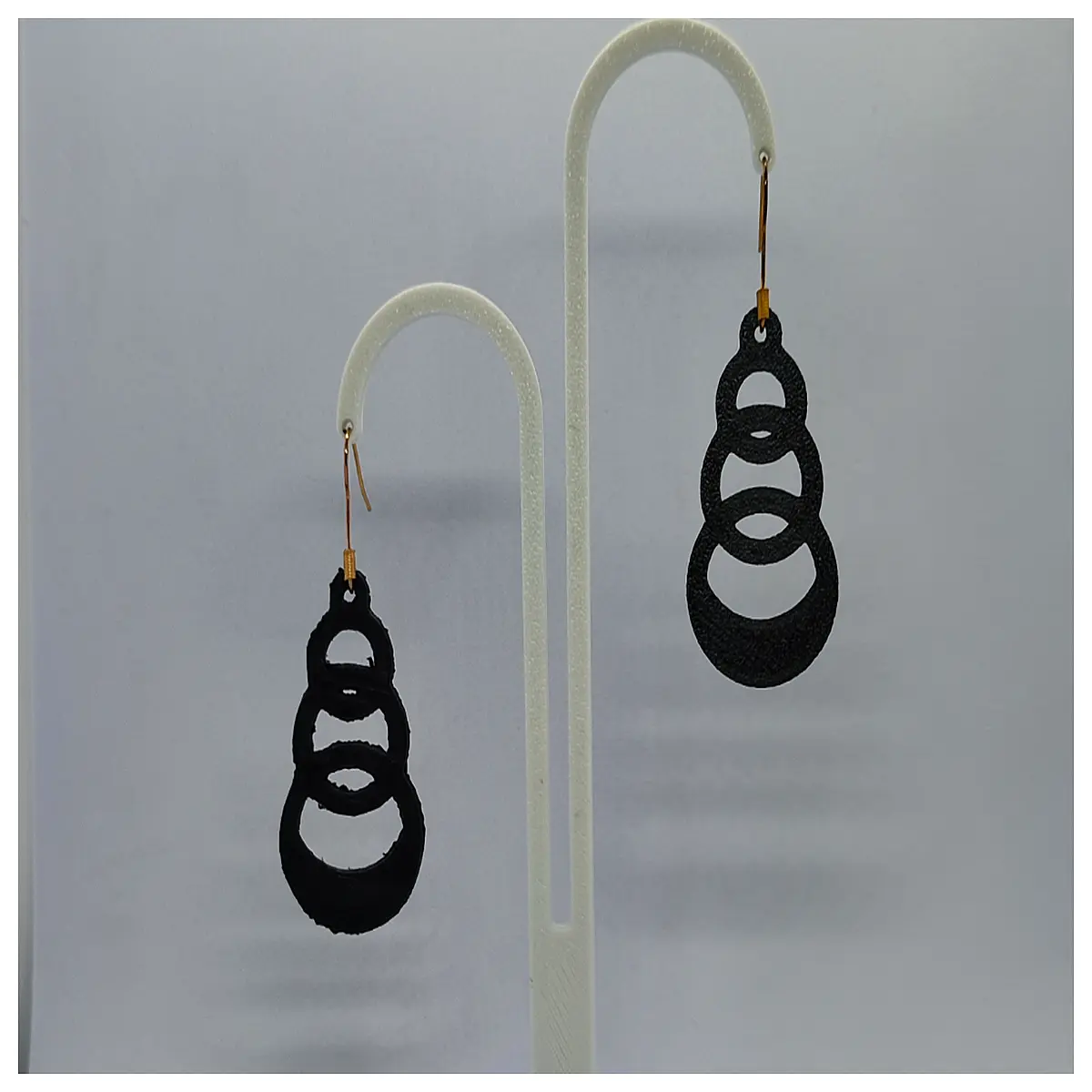 Geometric Solar Eclipse Earrings Women s Style Sun Effect Jewelry Design Elegant Stud Earrings Geometry Fashion Accessories