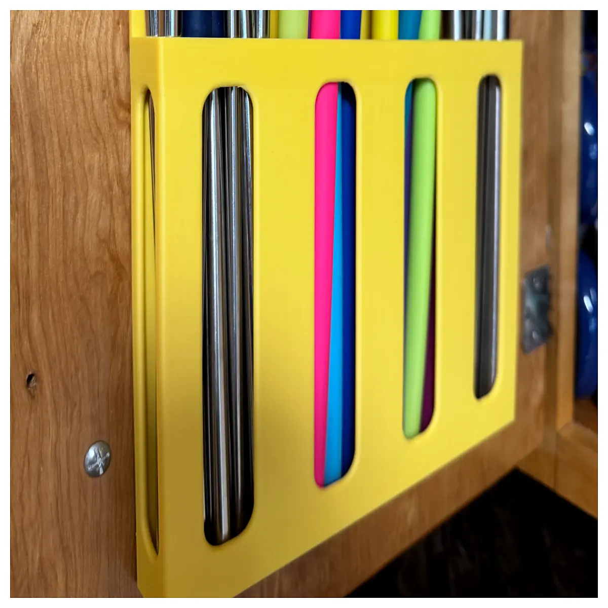 Sippy Straw Holder Chopstick Rack Organizer Desk Kitchen Restaurant Chopstick Rest Drink Tube Holder Storage Shelf Home Living Supplies