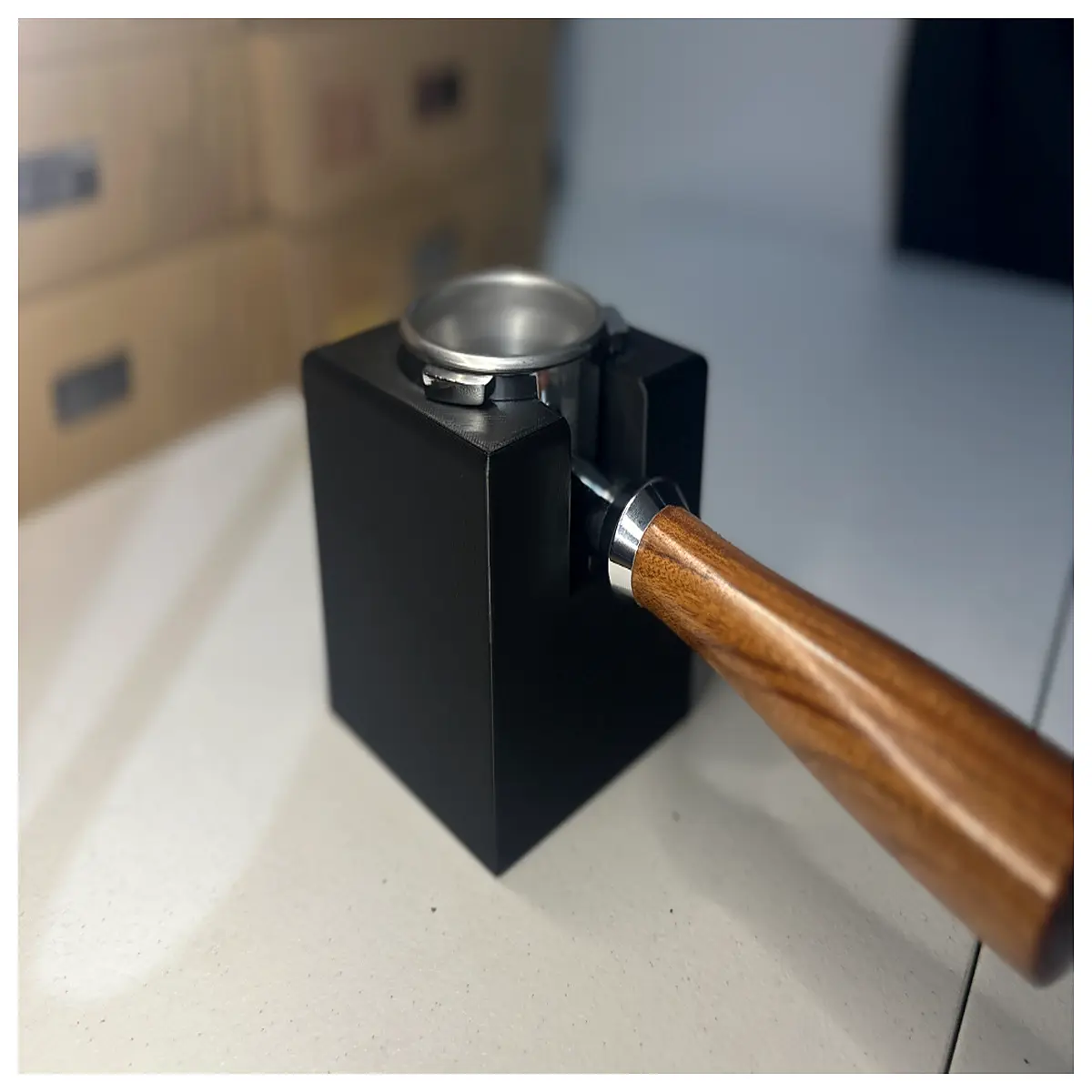 54mm Coffee Handle Stand for Espresso Scale Accessories Enhance Grinding Coffee Bean Mill Brewing