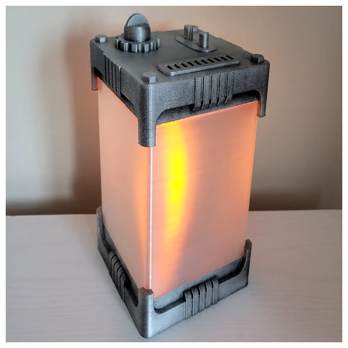 square sci fi neon sign aesthetic room decor gaming setup lighting
