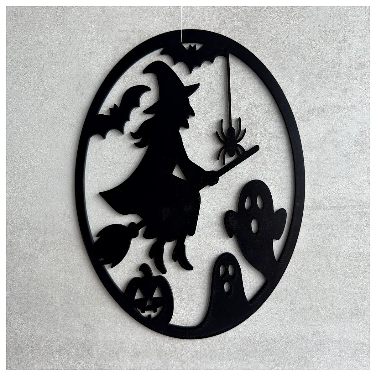 halloween wreath front door decor spooky gourd hanging ornament for porch party supplies