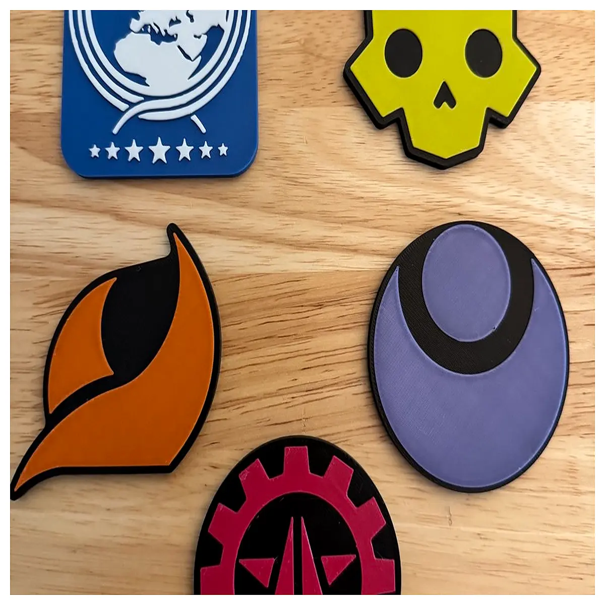 Jed Dead II Fridge Magnets Faction Collection Magnetic Decor Stickers Gaming Merchandise Collectibles Character Decals