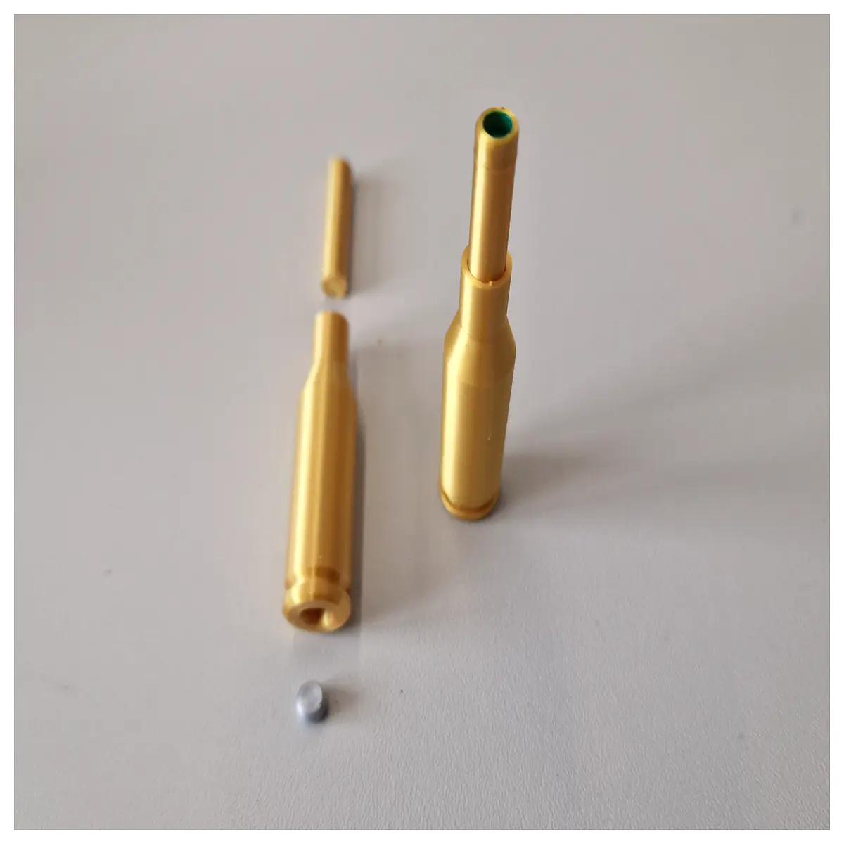 762 NATO Empty Cartridges Training Ammo Blank Rounds Shooting Practice Military Projectiles Training Accessories