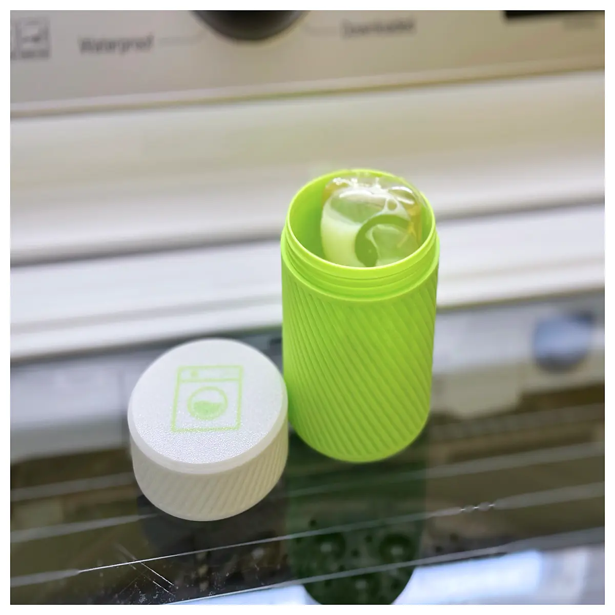 travel laundry detergent pods container leak proof portable capsule holder case for suitcase toiletry organizer