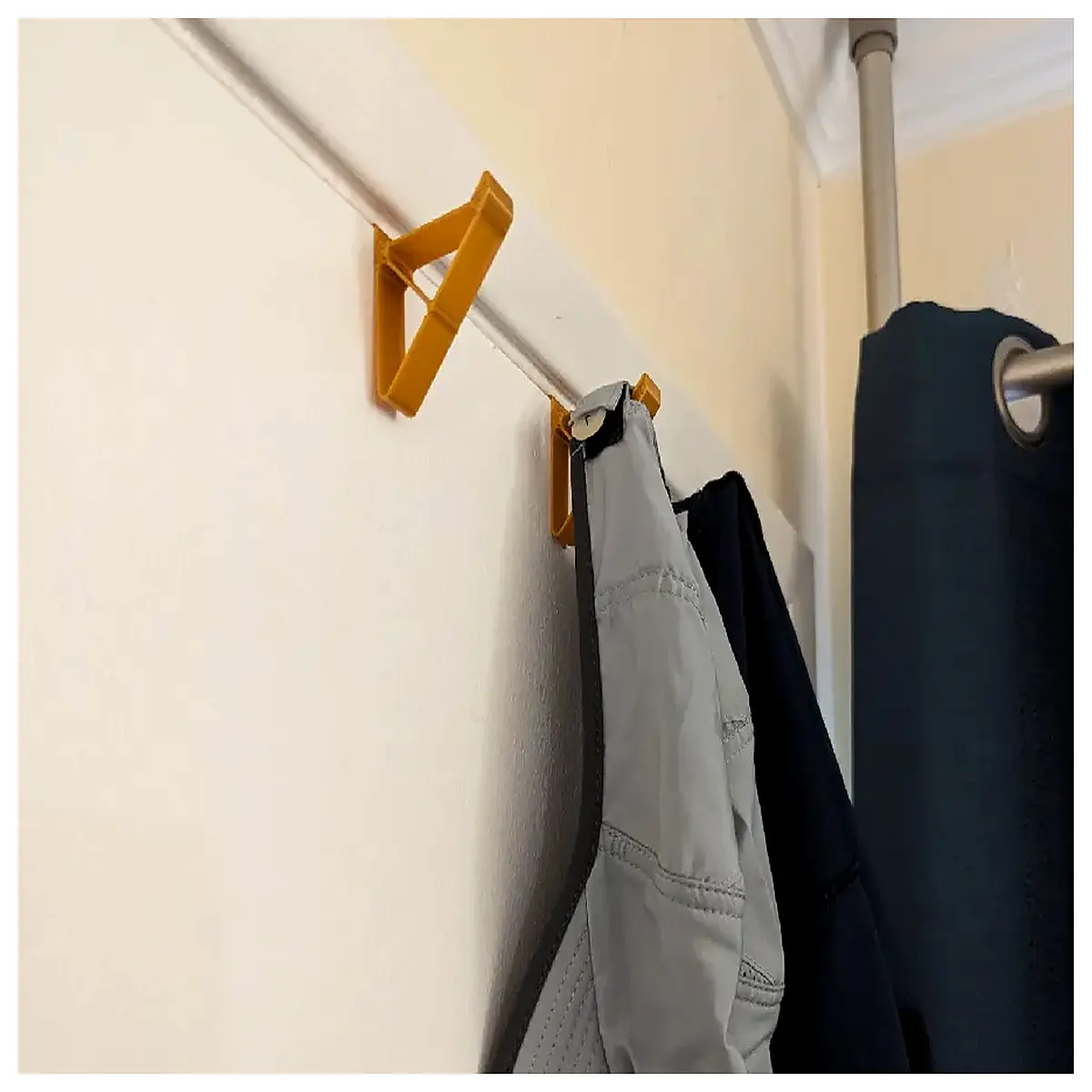 Ultra Thin Wall Hooks Bathroom Kitchen Shelves Hanging Decor Small Hooks Multi Purpose