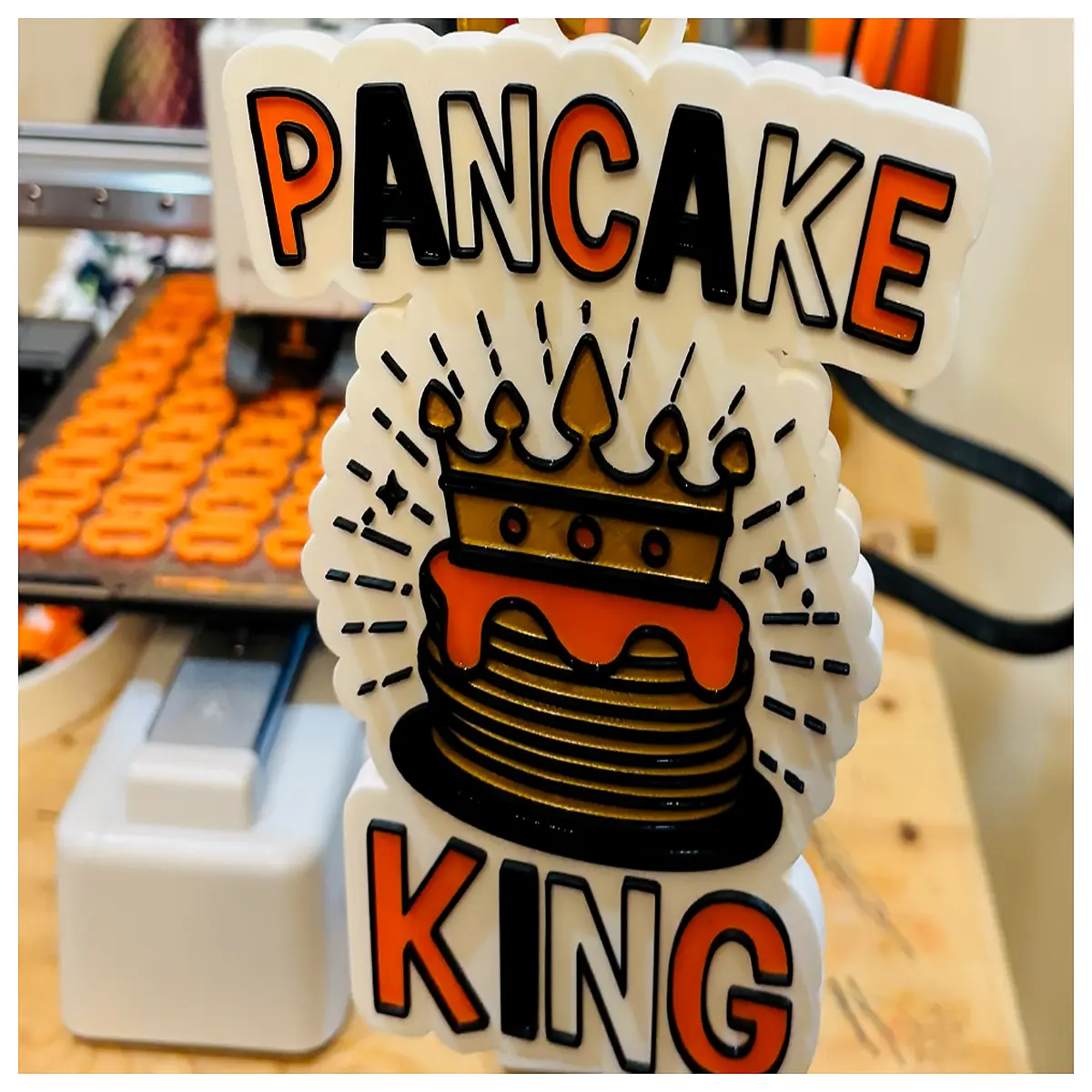 Jianbing Wang Trendy Chains Breakfast Decoration Customizable Wok Accessories Food Pairing Kitchen Small Items