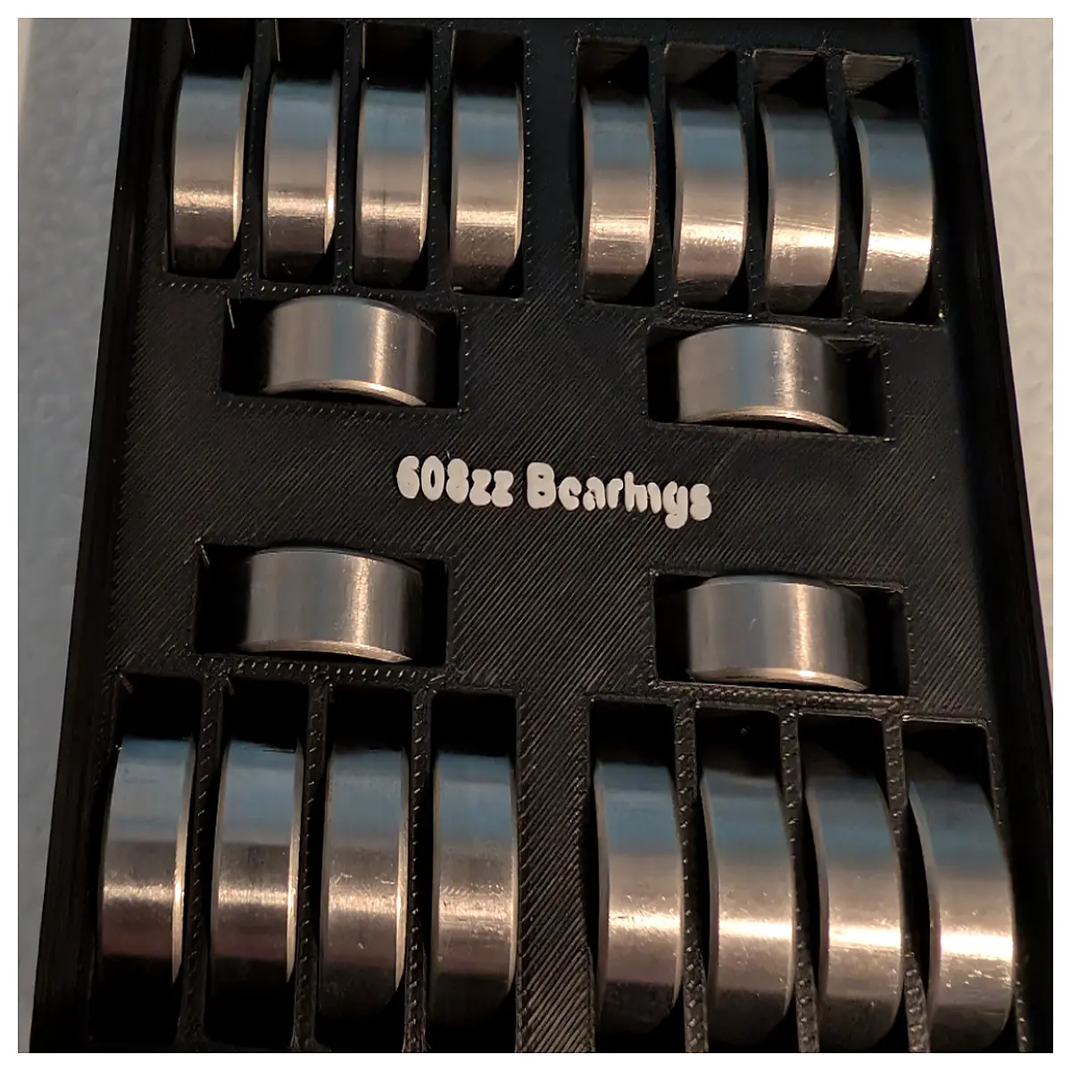 Bearing Supports 2x2 Gridfinity Load Bearing Roller Bearing Bracket Bearing Accessory Mechanical Parts Gridfinity Hardware