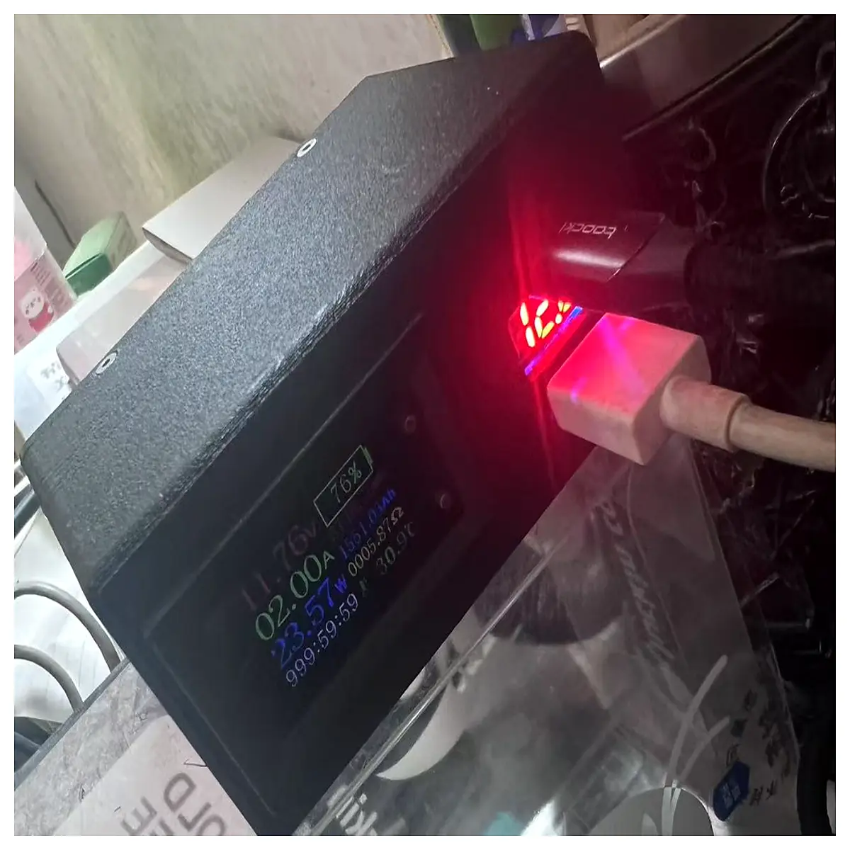 Old Five PD100W Car Charger Upgrade to Desktop Charging Station with Fast Charger Mobile Power Bank USB Charging Desktop Device Charger