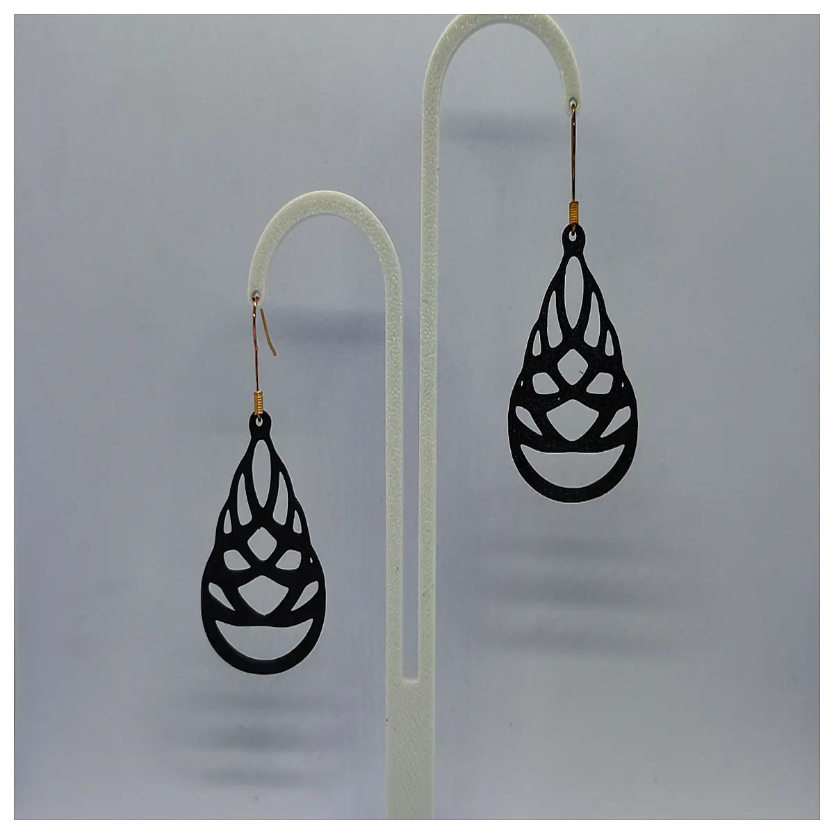 Lace Tear Drop Earrings Women s Elegant Delicate Jewelry Tear Drop Dangle Earrings Romantic Makeup Accessories