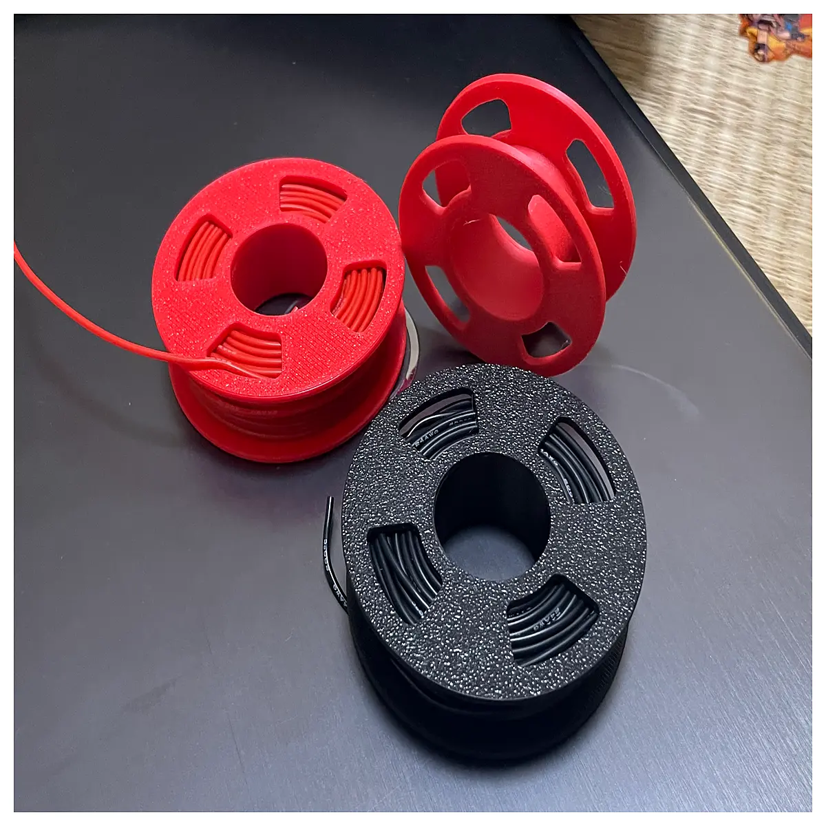Cable Management Wheels Rolling Carts Wire Spool Holders Cable Reels Organizer Automotive Accessories Easy Pull Storage