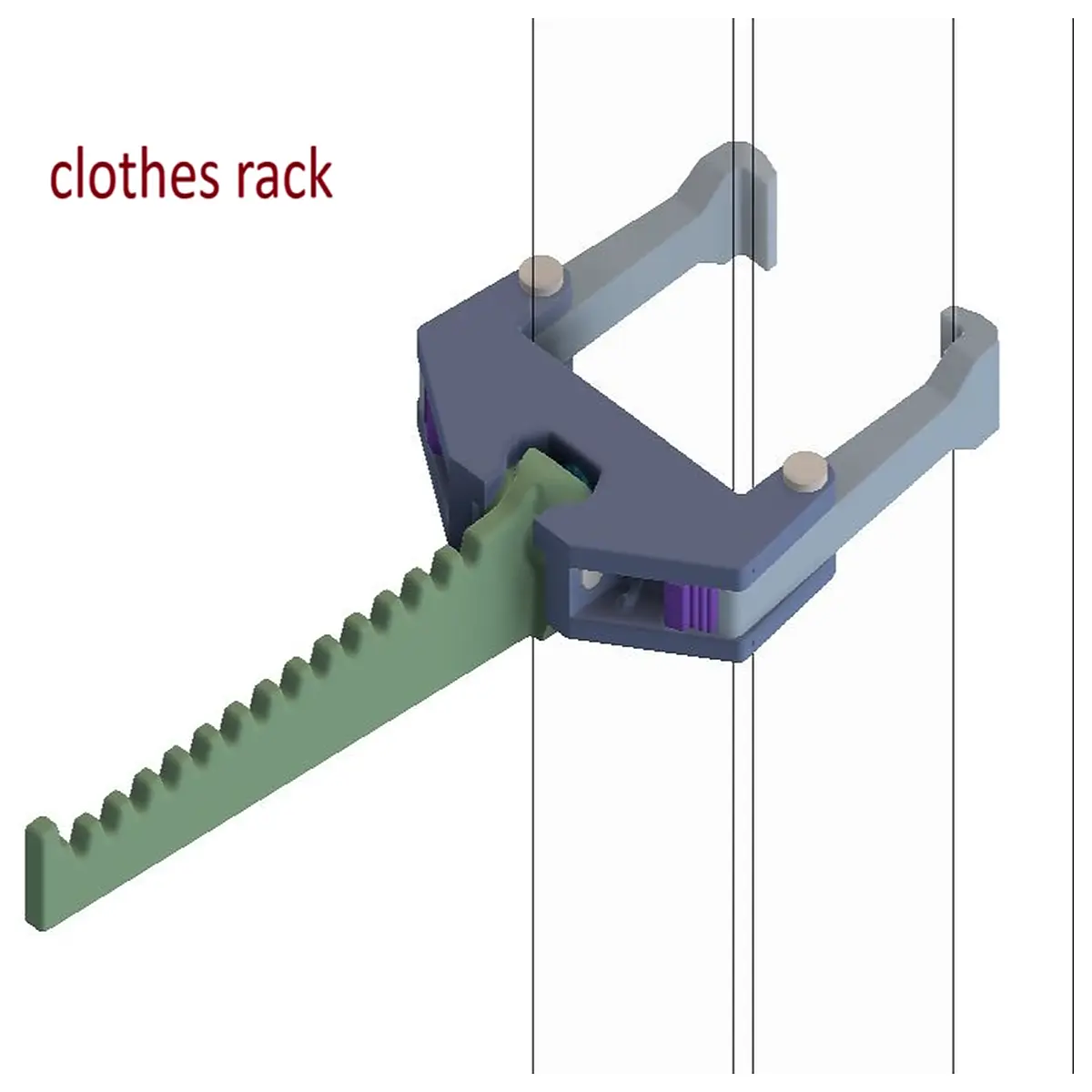 hanger installation tool quick snap no drill wall mount brackets for closet rod organizer