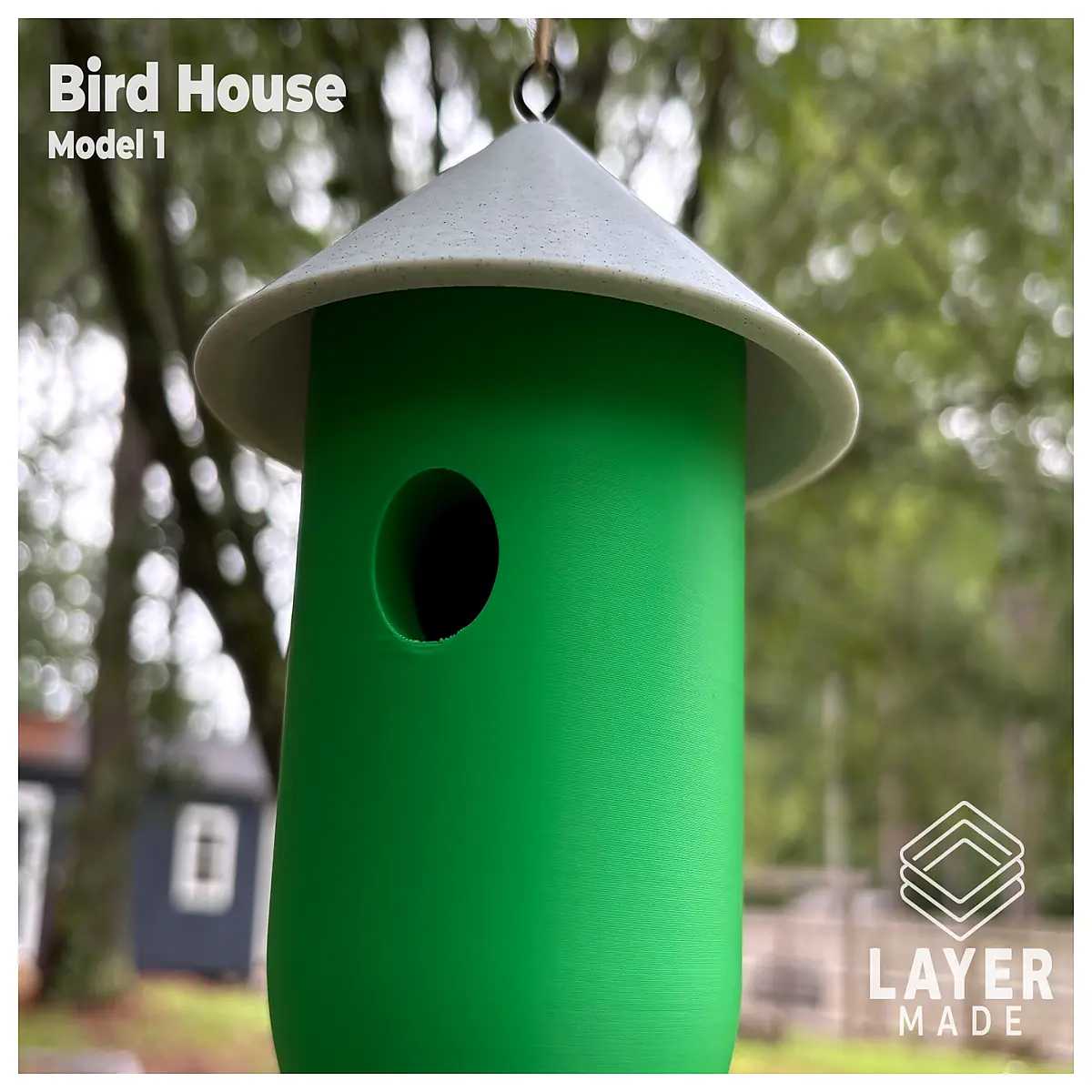 Birdhouse Model Bird Nesting Habitat Realistic Birdhouse Decoration Outdoor Birdhouse Bird Toys Birdhouse Model