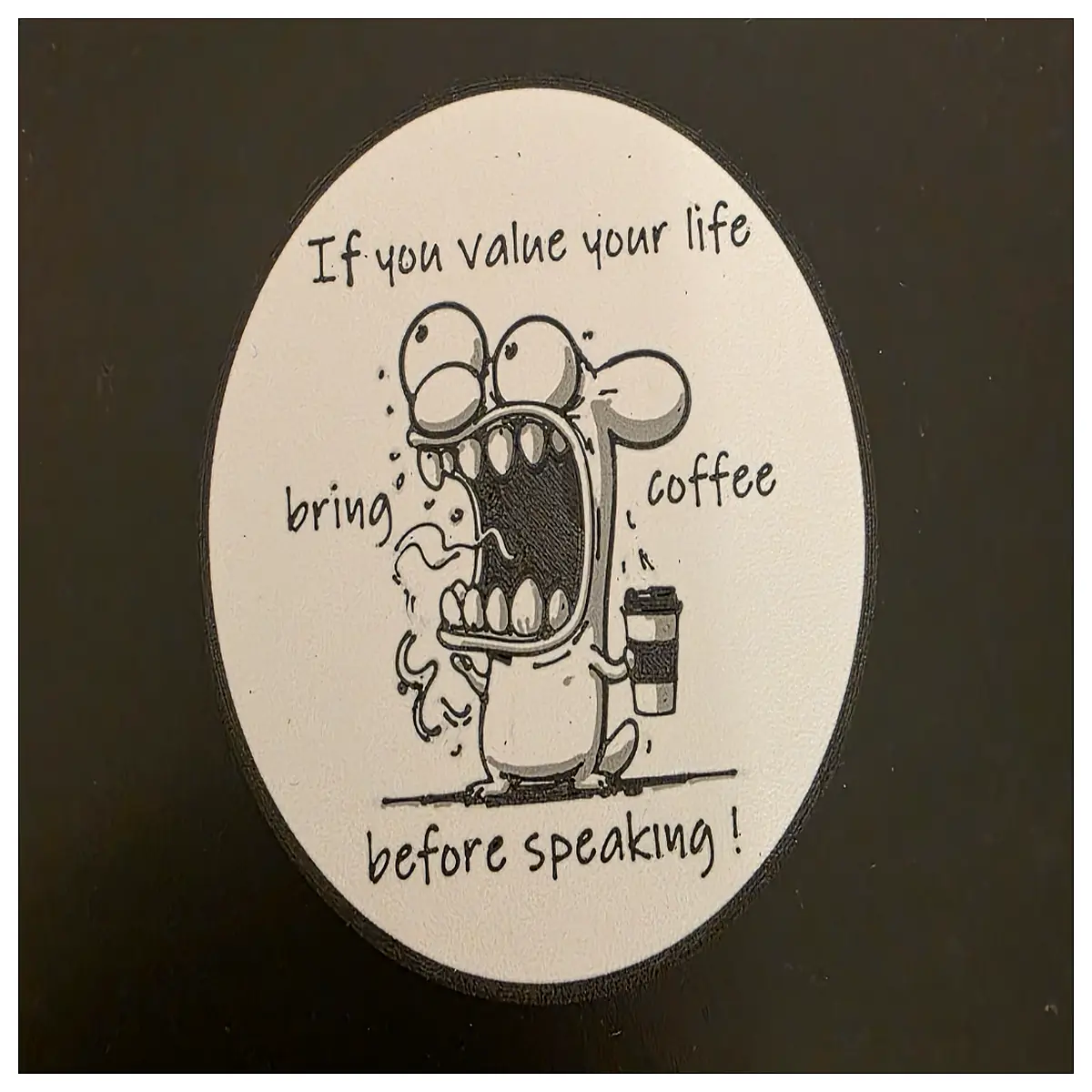 funny coffee mug life saver coworkers sarcastic morning motivation quote cup humorous sayings about caffeine and survival