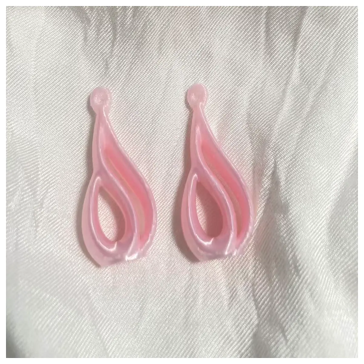 3D Curved Waterdrop Earrings Women s 3D Droplet Earrings Elegant Decoration Trendy Jewelry Accessories
