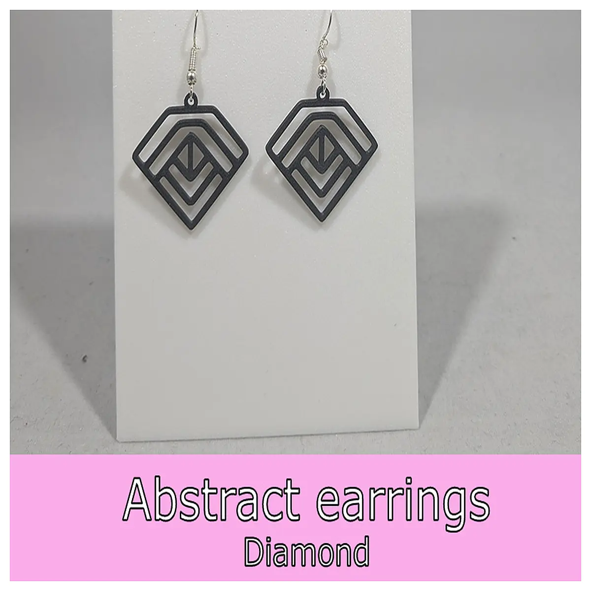 Abstract Earring 2 Variant Geometric Ear Studs Modern Minimalist Fashion Jewelry Teen Girl Earrings Decorative Accessories