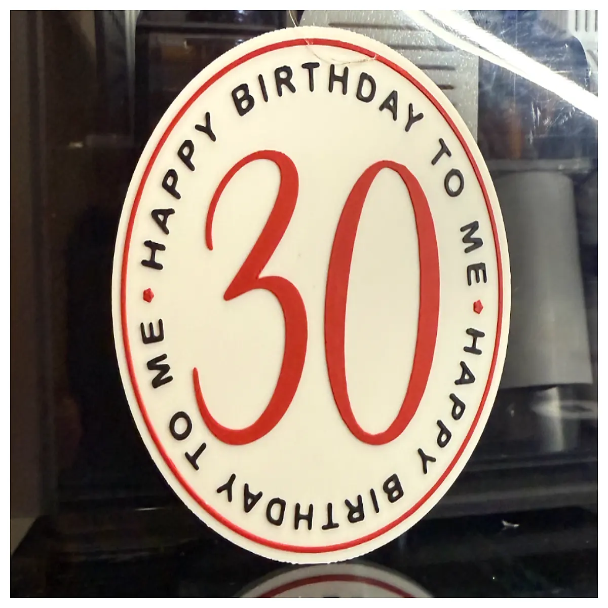 30th Birthday Cake Mat Anniversary Celebration Pad Birthday Party Decoration 30 Years Gift Mat