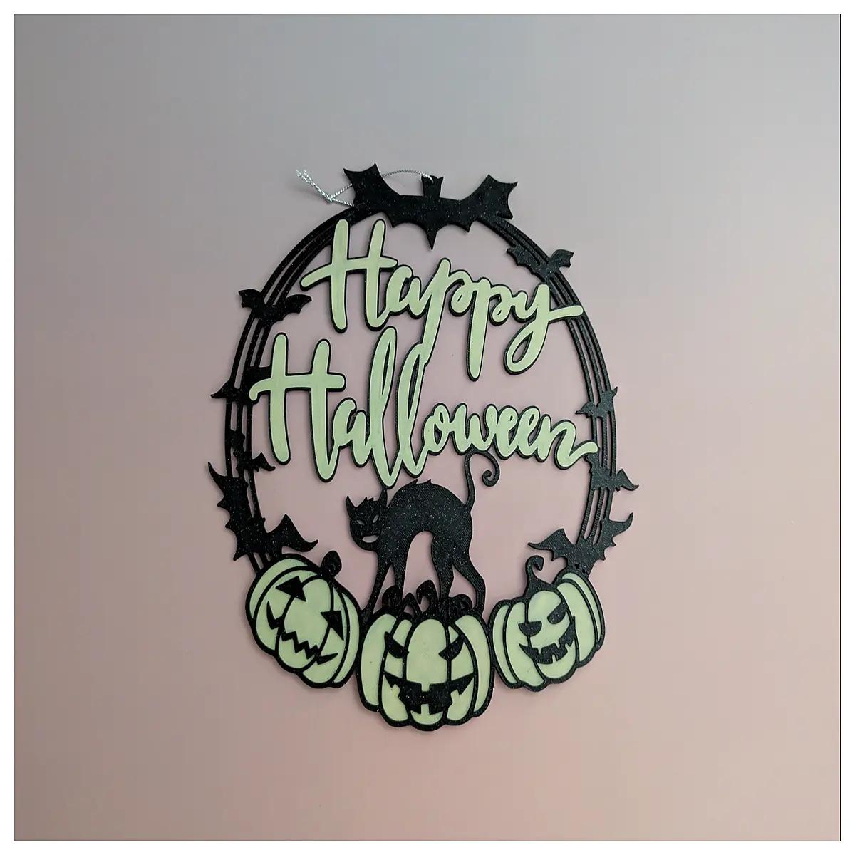 Halloween Wreath Festive Halloween Garland Party Decoration Creative Halloween Flowers Wreath Accessories