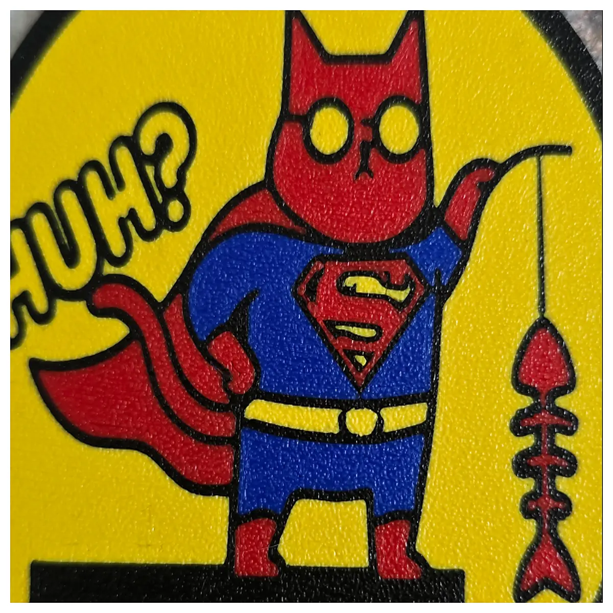 Super Cat Coasters Cat Desktop Decoration Cute Pet Mat Kitchen Table Mat Non Slip Pad Home Decor Accessory