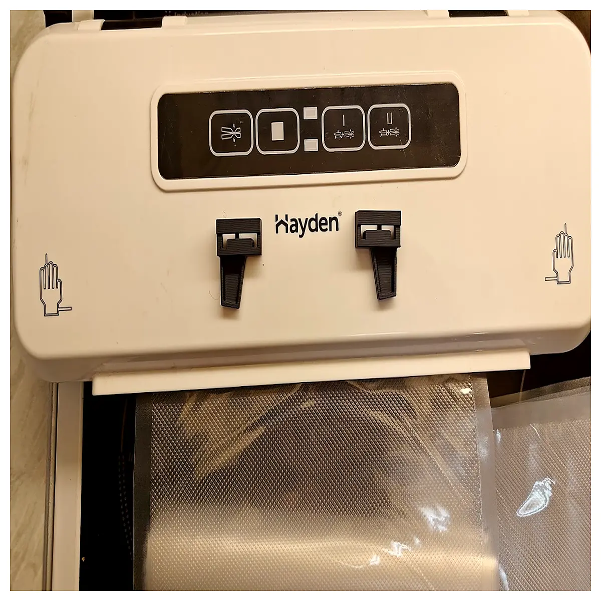Vacuum Sealer Parts Left Right Locking Clips Sealing Accessories Sealer Clips Locking Set Vacuum Packaging Parts