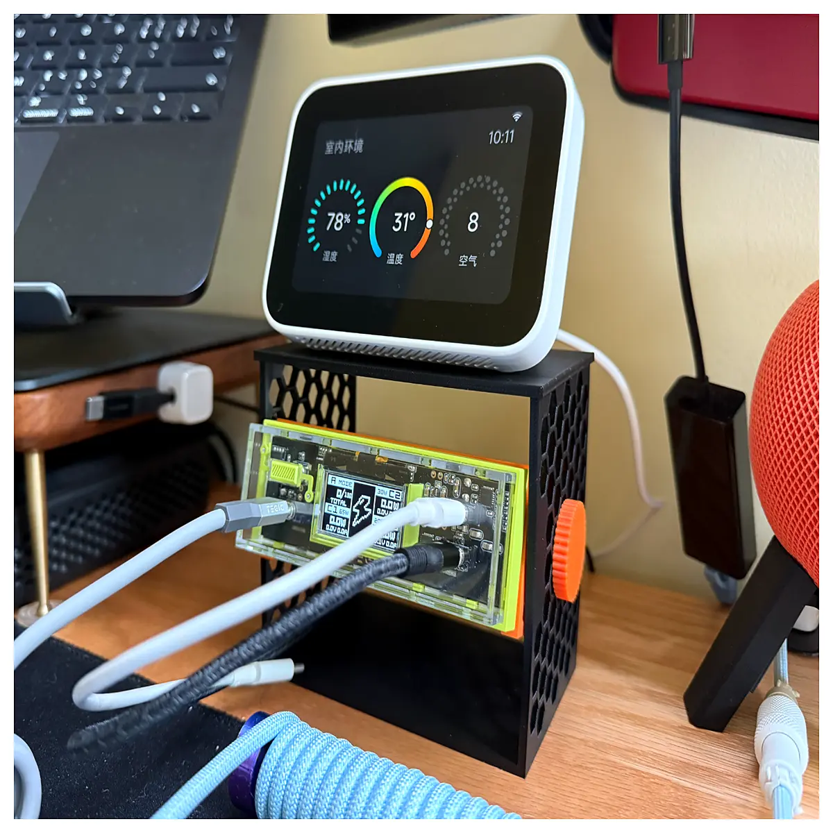 130W Fast Charger Phone Stand Desktop Portable Mobile Phone Holder Adjustable 3 Level Phone Accessories
