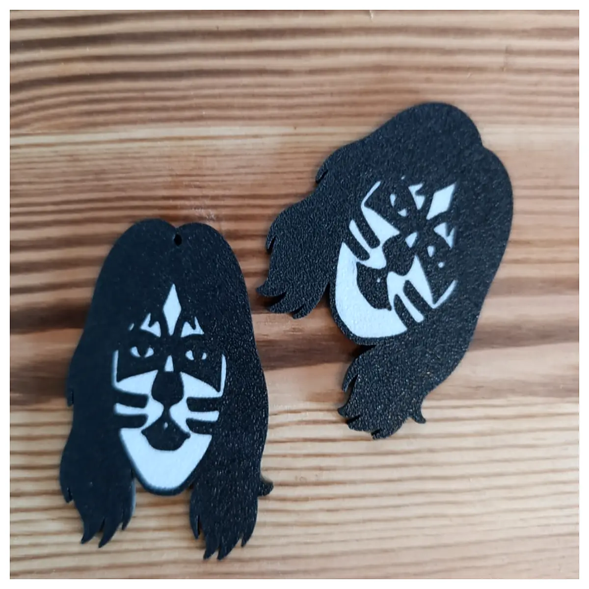Peter Criss Keychains Magnets Keyring Accessories Magnetic Decorations Collectibles Keychain Charms Phone Magnets