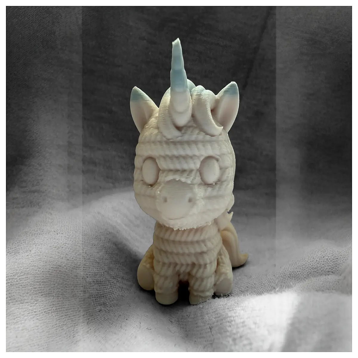 Knittedhorn Cozy Plush Soft Little Horse Child Birthday Gift Cute Pet Decoration Comfort Plush