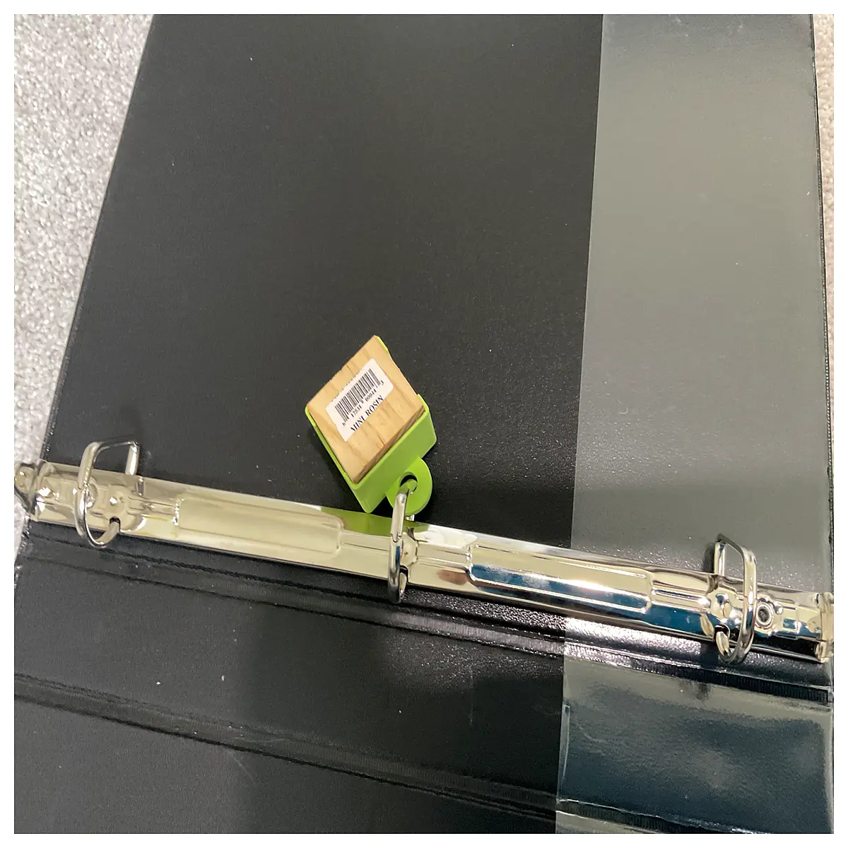loose leaf binder rosin box holder organizer desktop storage for music sheet