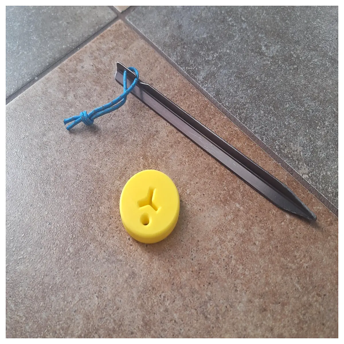 Tent Stake Driver Protective Gloves Impact Push Protector Outdoor Camping Accessories