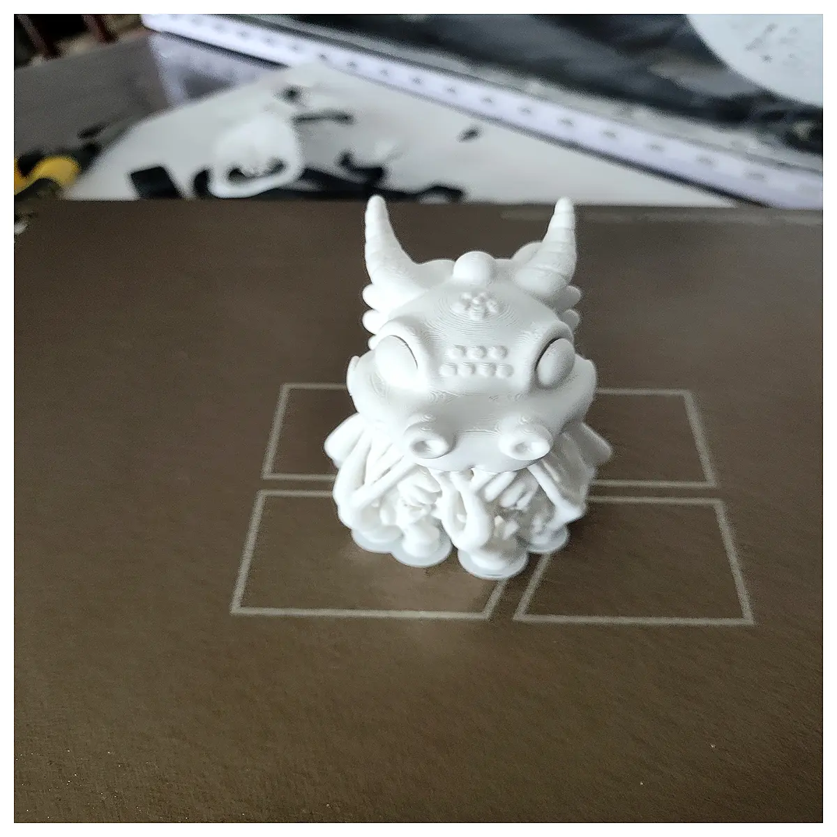 Cartoon Dragon Seal Stamp Jade Medallion Style Collectible Heirloom Gift Dragon Pattern Art Decor Ornament