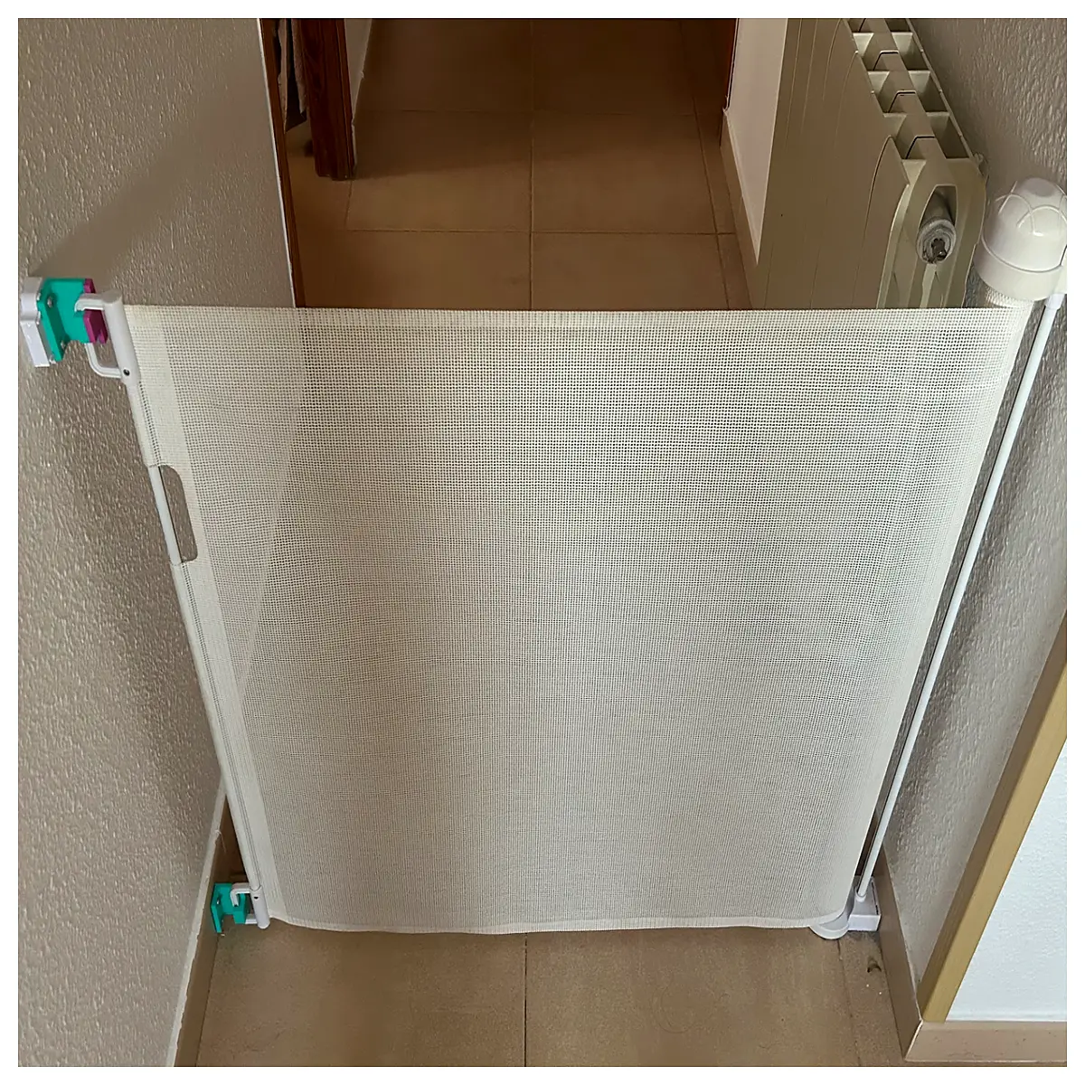 pet safety gate hook for baby toddler door latch extendable fence clip child proofing hardware
