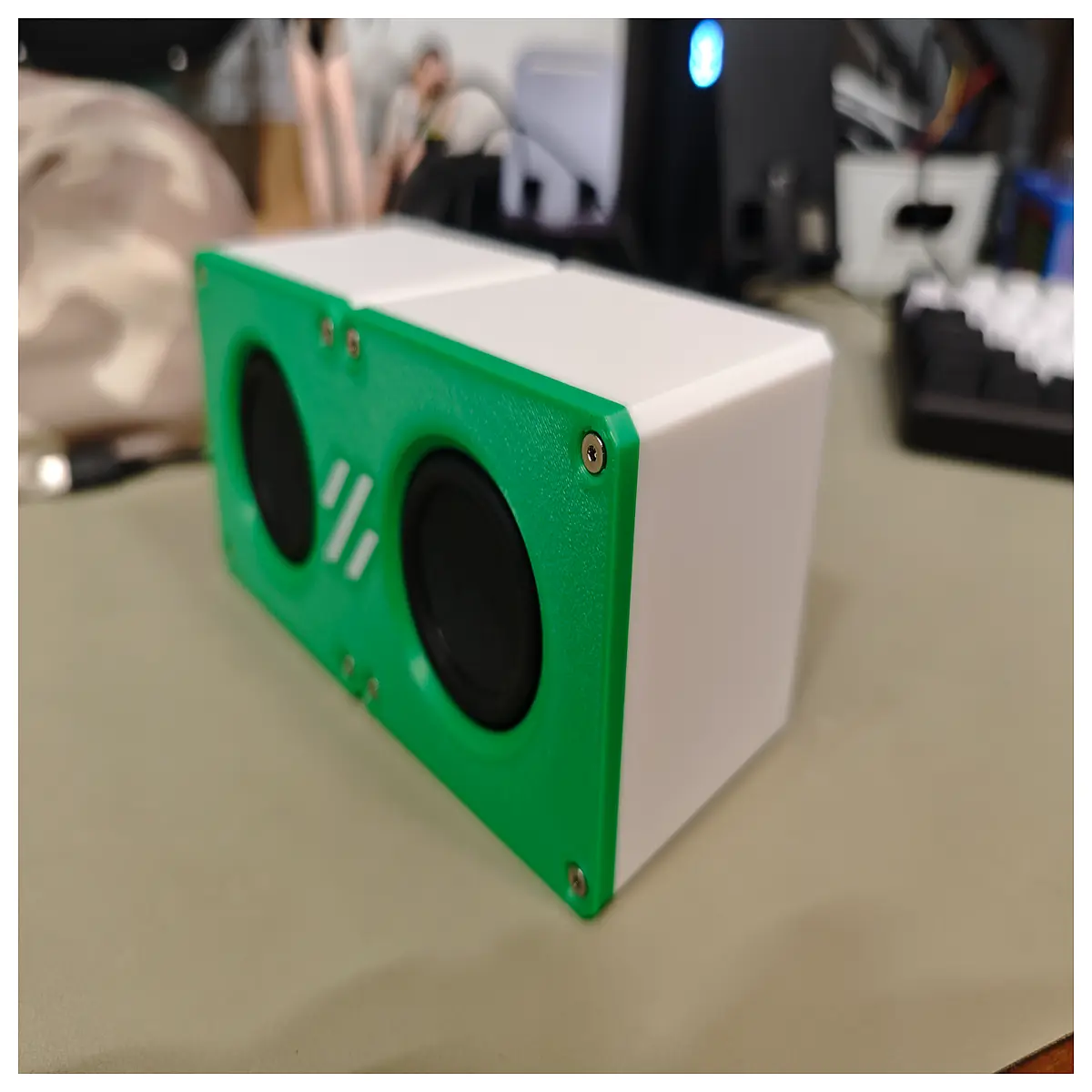 Stereo Bluetooth Speaker 20W HiFi Mini Speaker Home Desktop Audio Sound System Portable Bluetooth Speaker Music Player