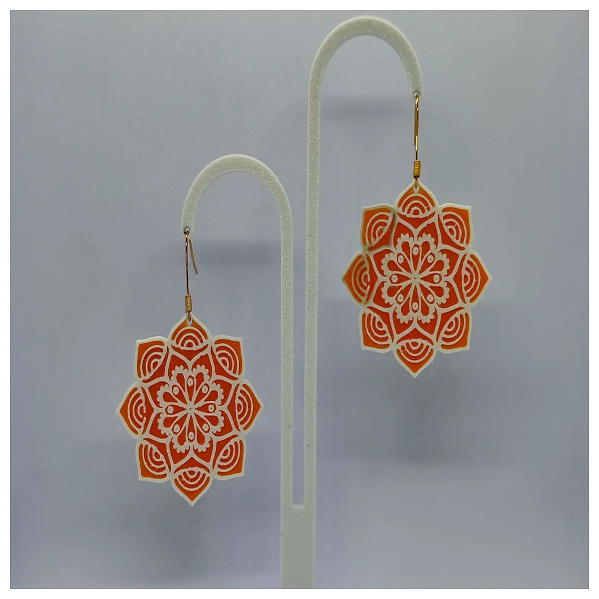 Shining Earrings Women s Elegant Bloom Flower Earring Open Earring Delicate Accessories Chain Gift Gift Idea