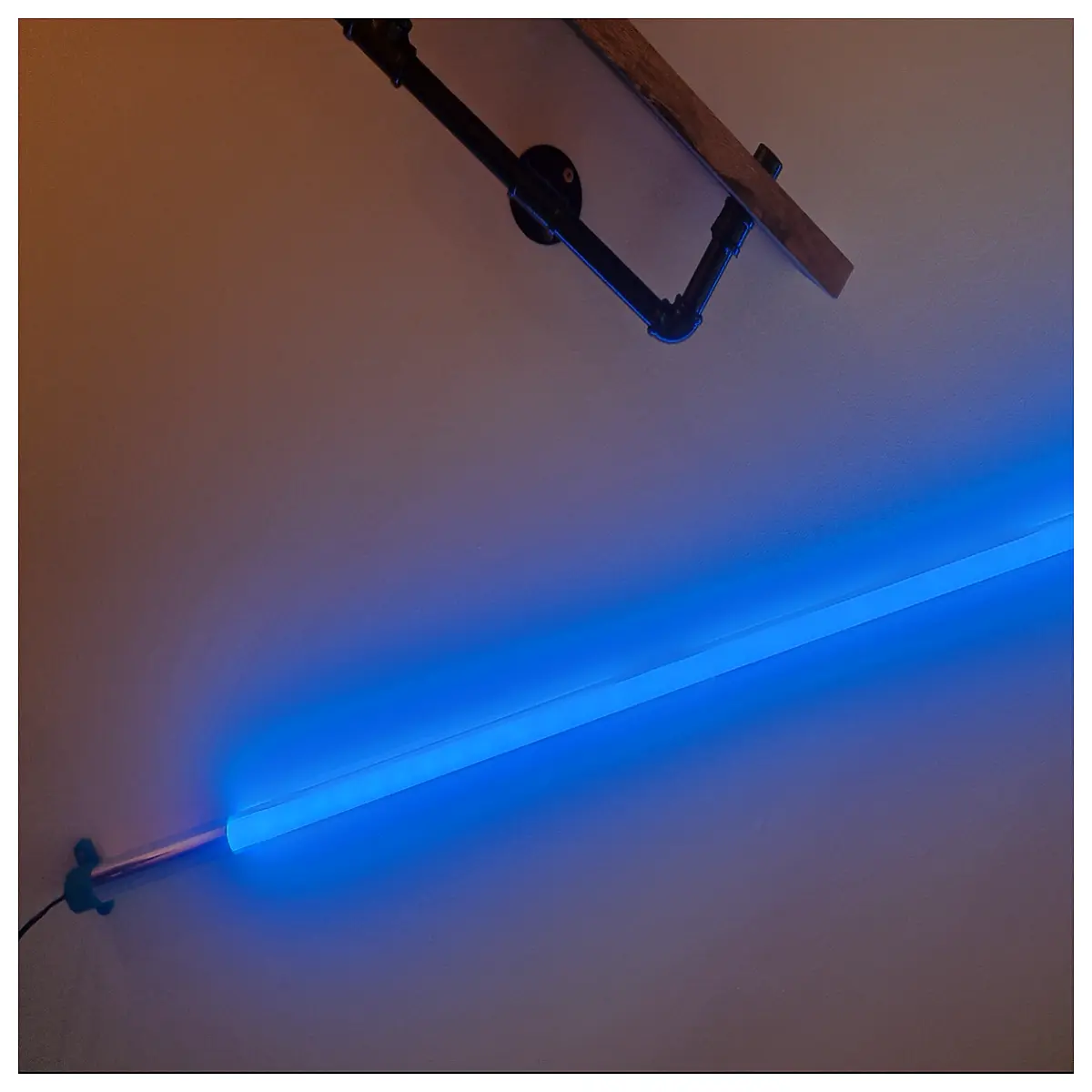 neon tube wall mount bracket hardware for sign mounting