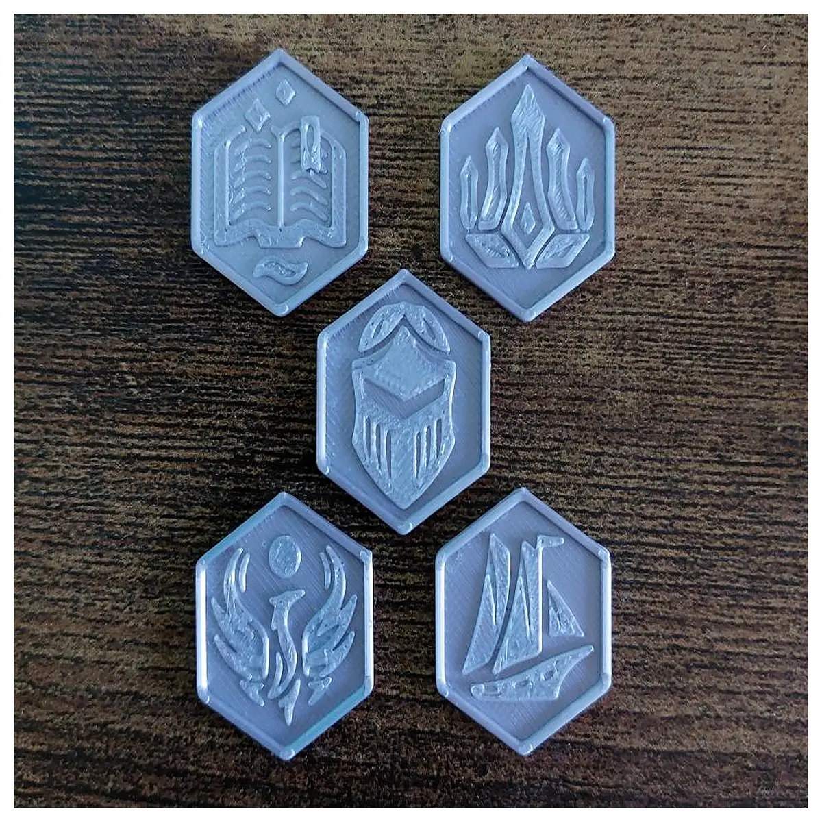 Platinum Dungeons Dragons Coins RPG Currency Fine Collectible Coins Realistic Gold Look Gift Game Accessories
