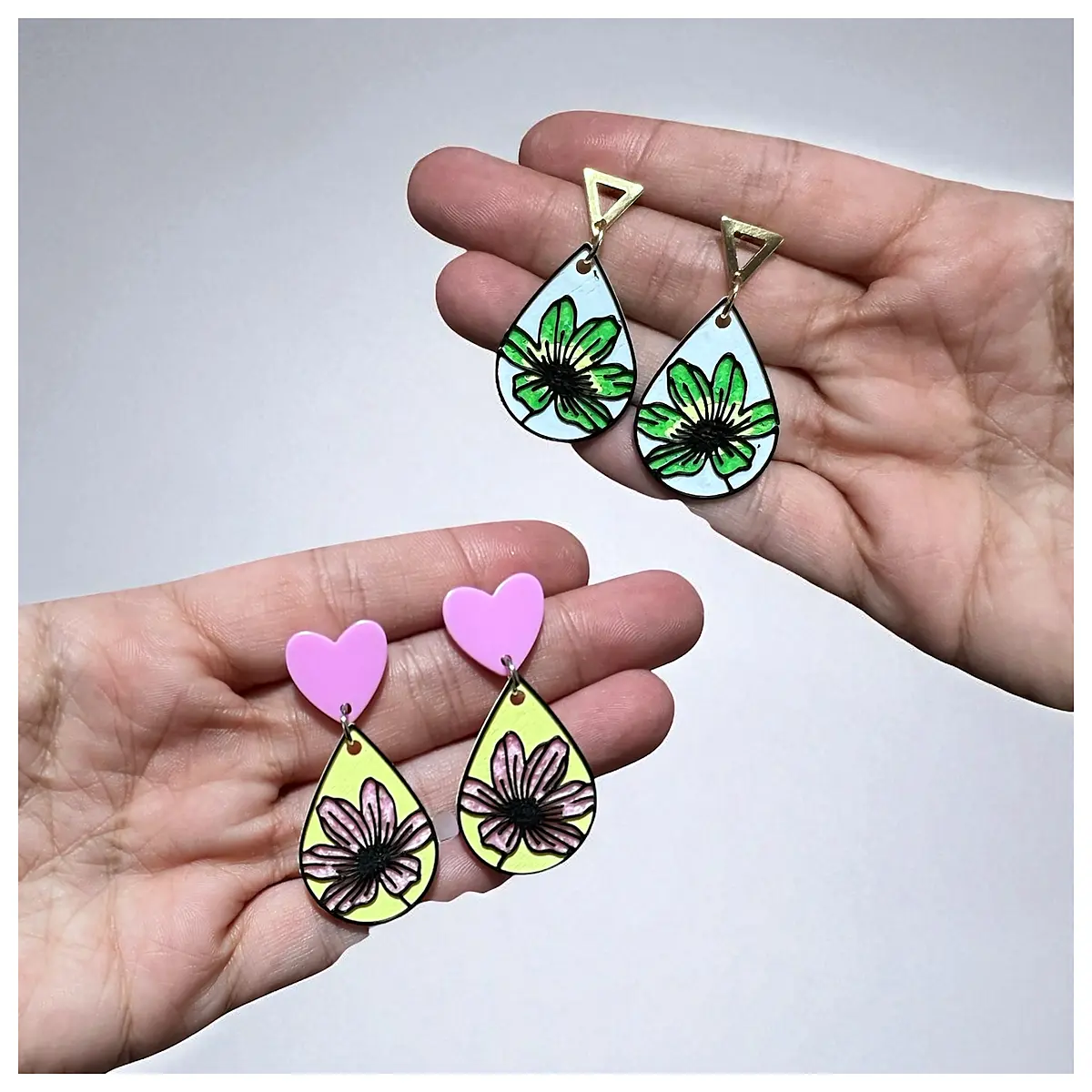 Water Droplet Flower Earrings Women s Earrings Decorative Elegant Dripping Earrings Stylish Accessories Fashion Jewelry