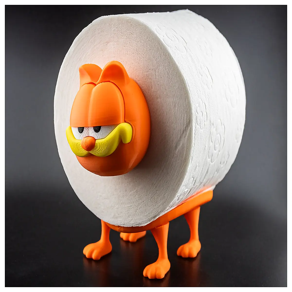 Gat Cat Bathroom Tissue Holder Dispenser Shelf Cute Cat Accessories Toilet Paper Holder Organizer for Bathroom Decor