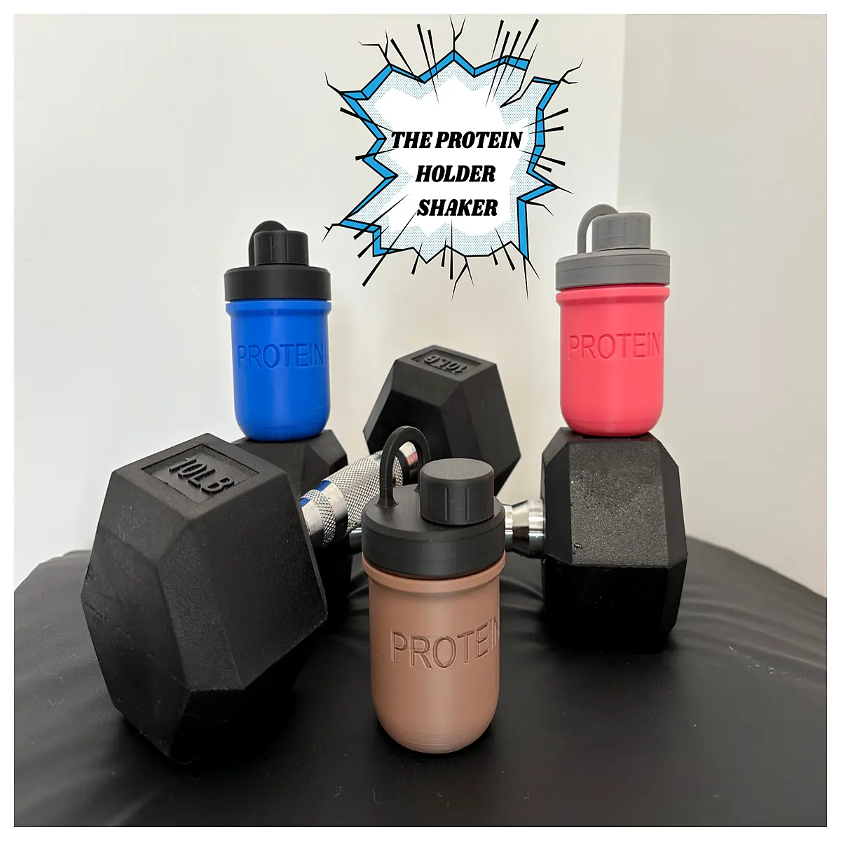 Protein Powder Shaker Cup Shaking Mixing Container Protein Supplement Storage Fitness Nutrition Cold Storage