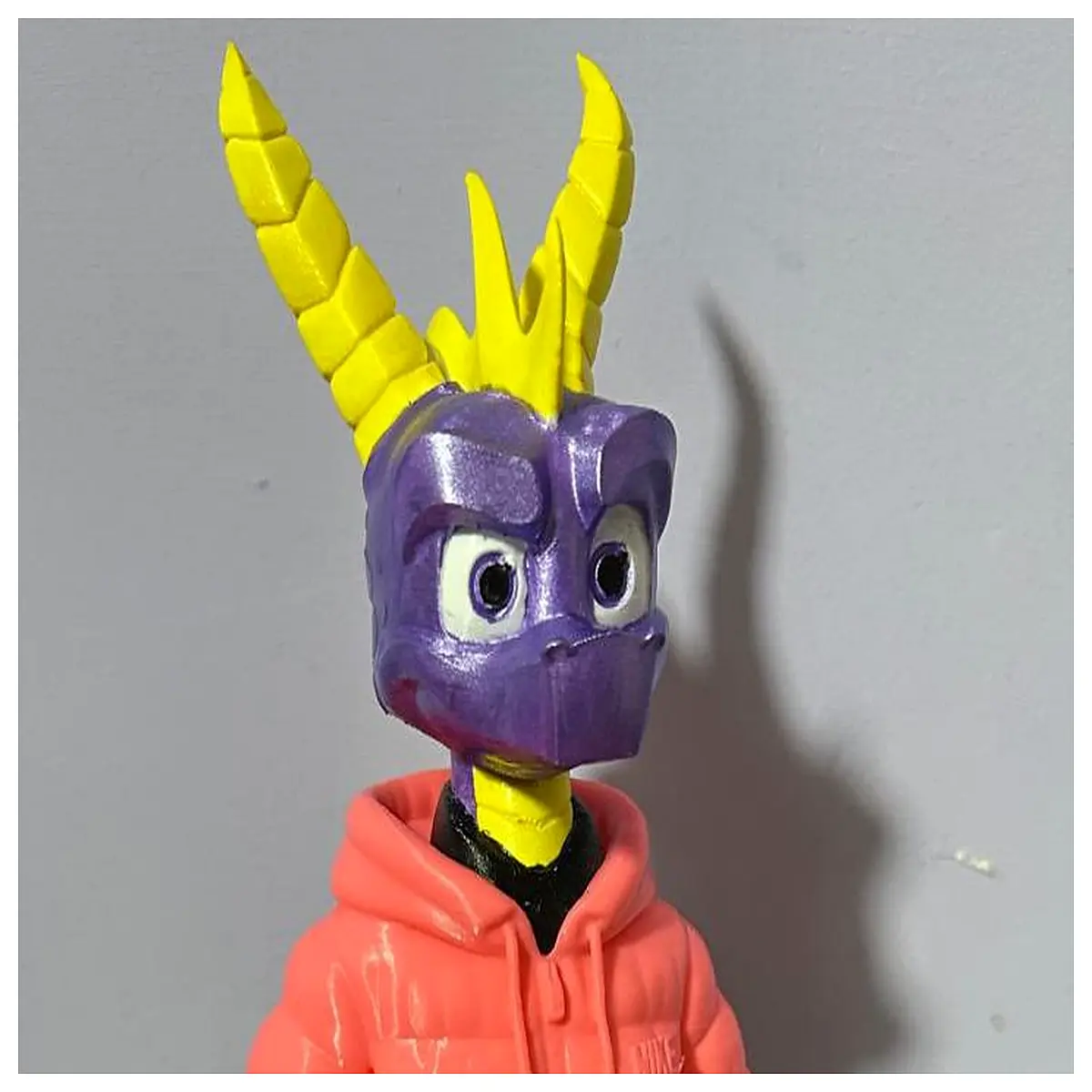 spyro the dragon urban style cityscape action figure collectible toy