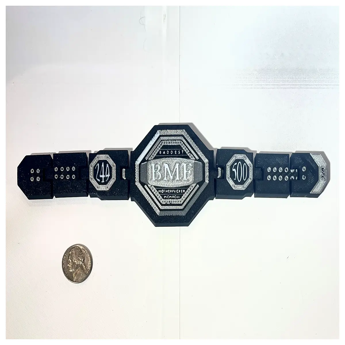 BMF Adjustable Muay Thai Belt UFC Training Gear Support Performance Enhancement Combat Ready Impact Power